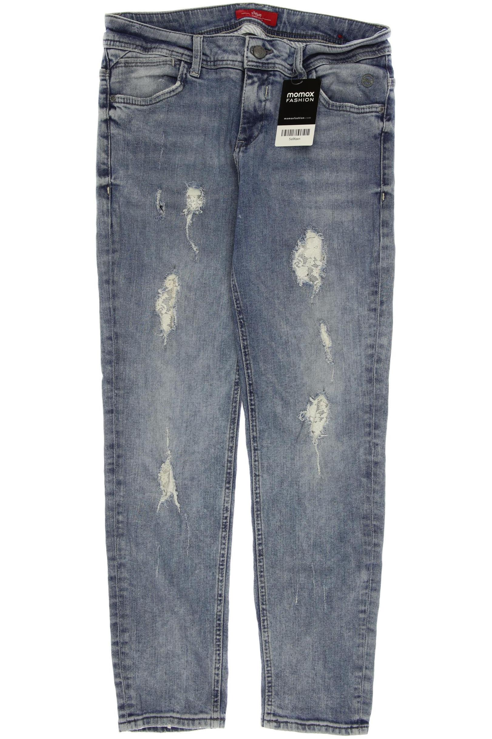 

s.Oliver Damen Jeans, blau