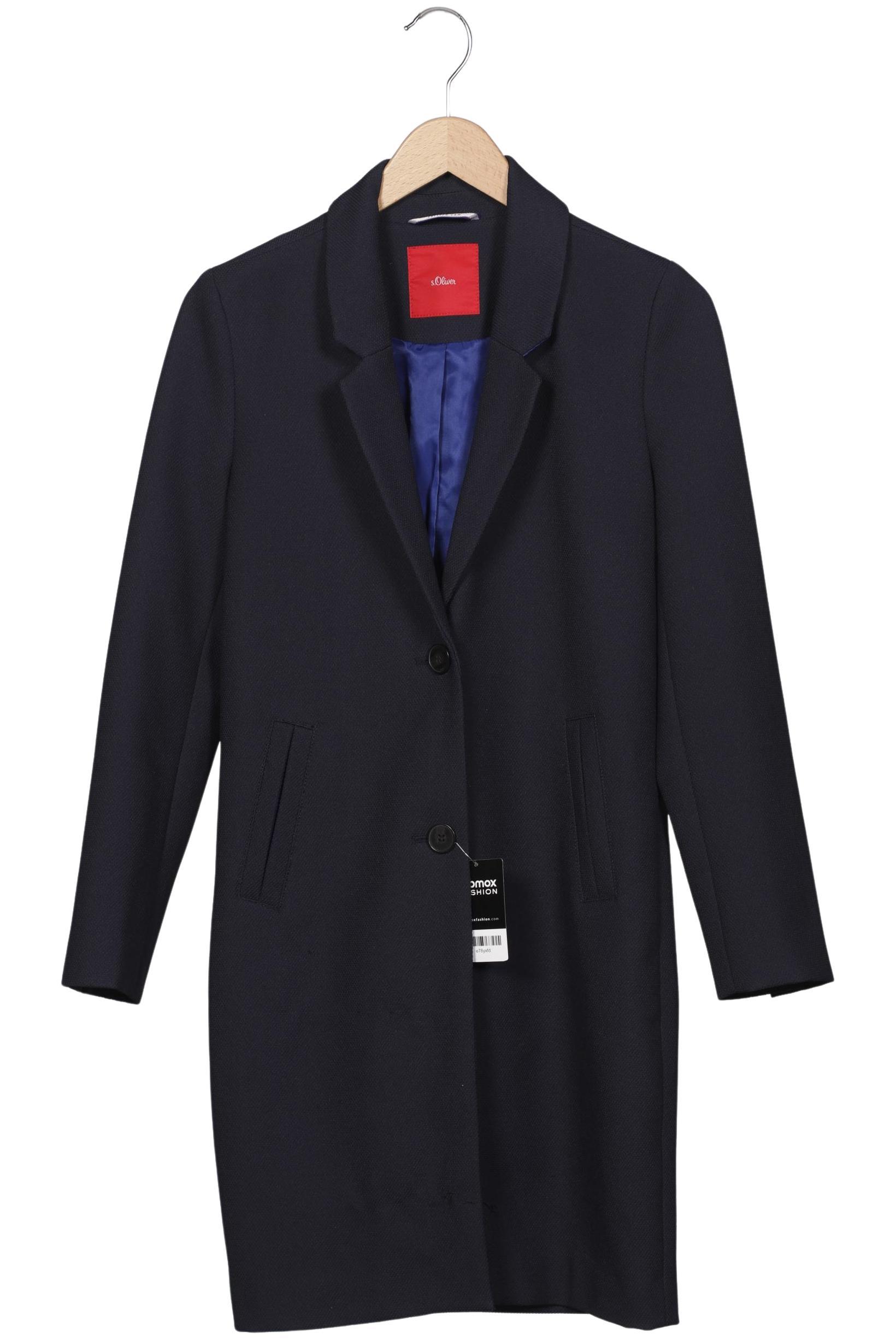 

s.Oliver Damen Mantel, marineblau, Gr. 34