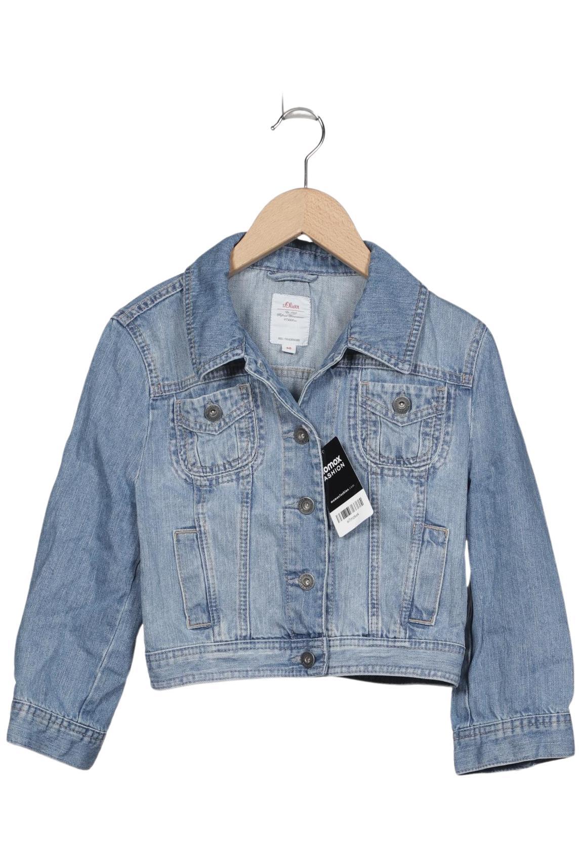 

s.Oliver Damen Jacke, hellblau, Gr. 36