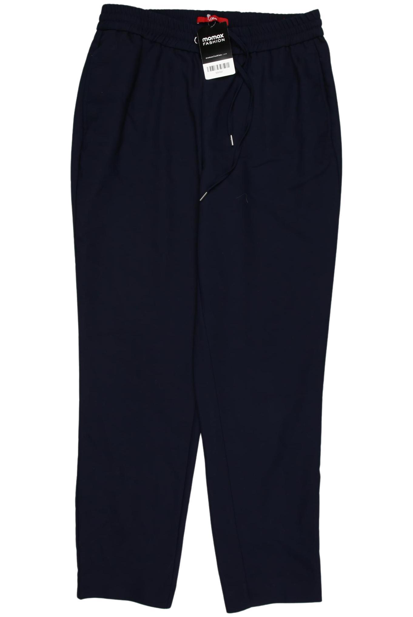 

s.Oliver Damen Stoffhose, marineblau, Gr. 38