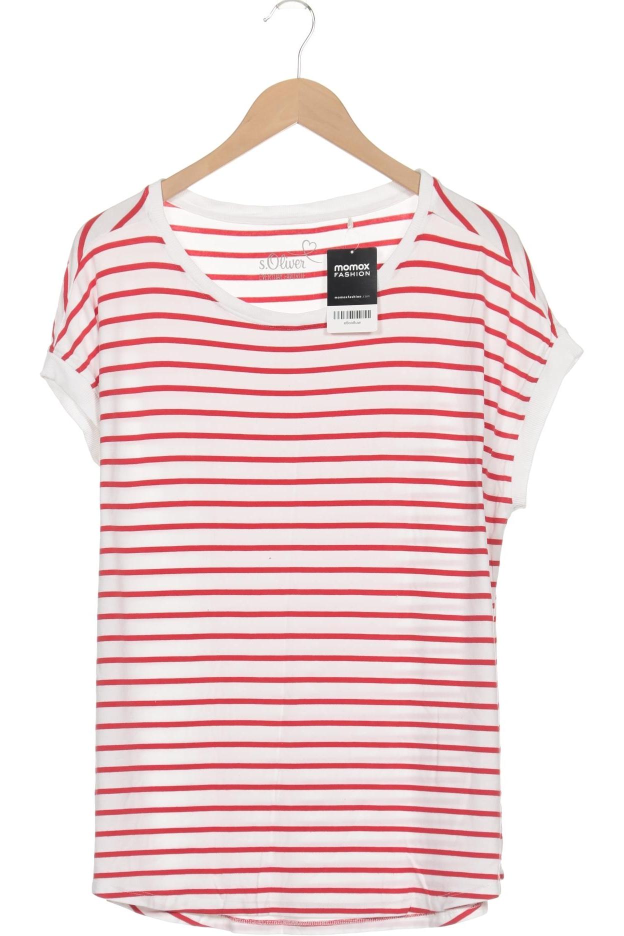 

s.Oliver Damen T-Shirt, weiß, Gr. 48