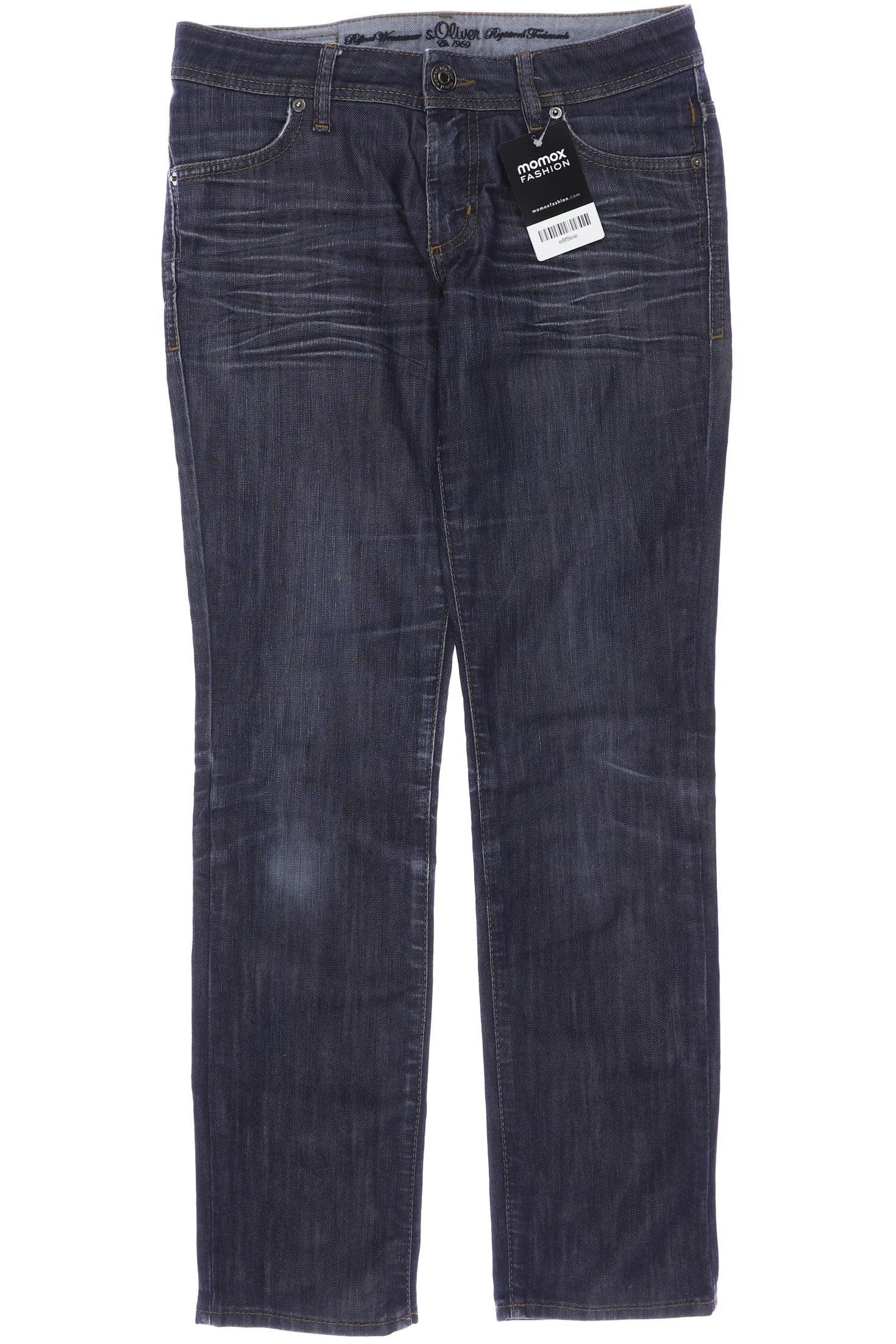

s.Oliver Damen Jeans, marineblau