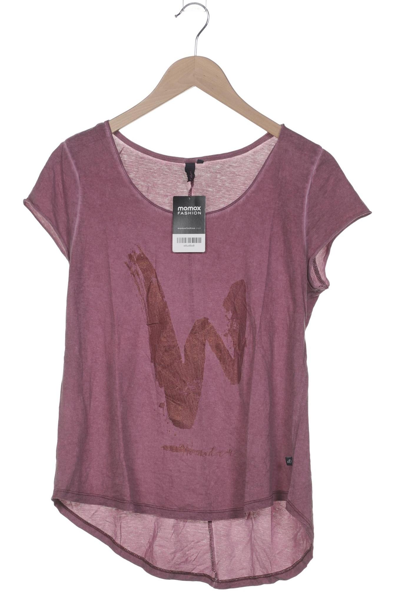 

s.Oliver Damen T-Shirt, bordeaux, Gr. 42