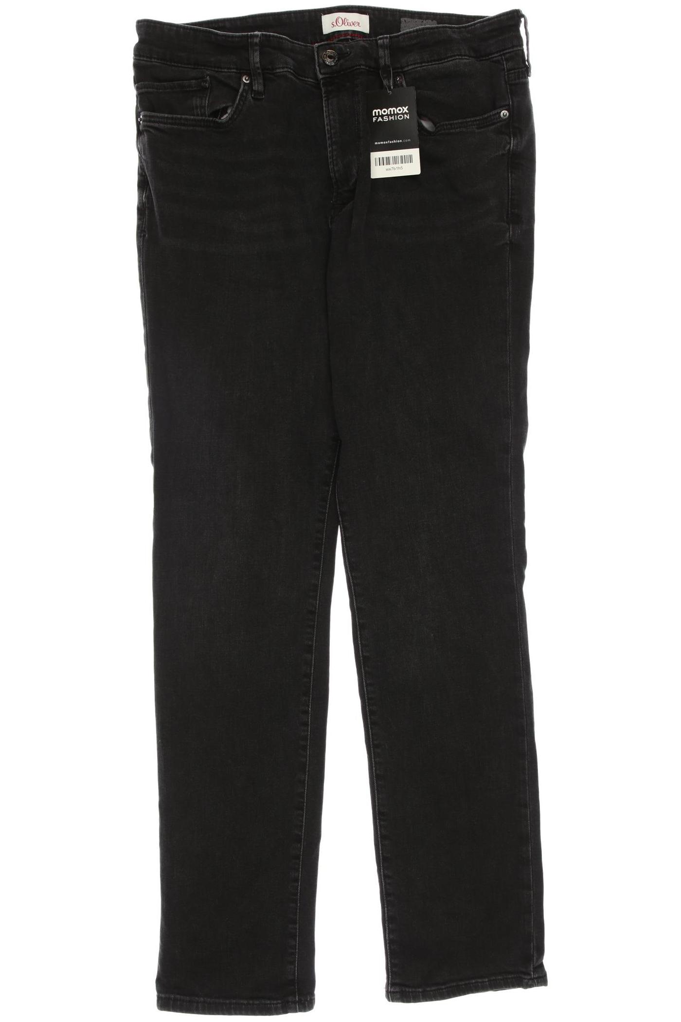 

s.Oliver Damen Jeans, schwarz, Gr. 40