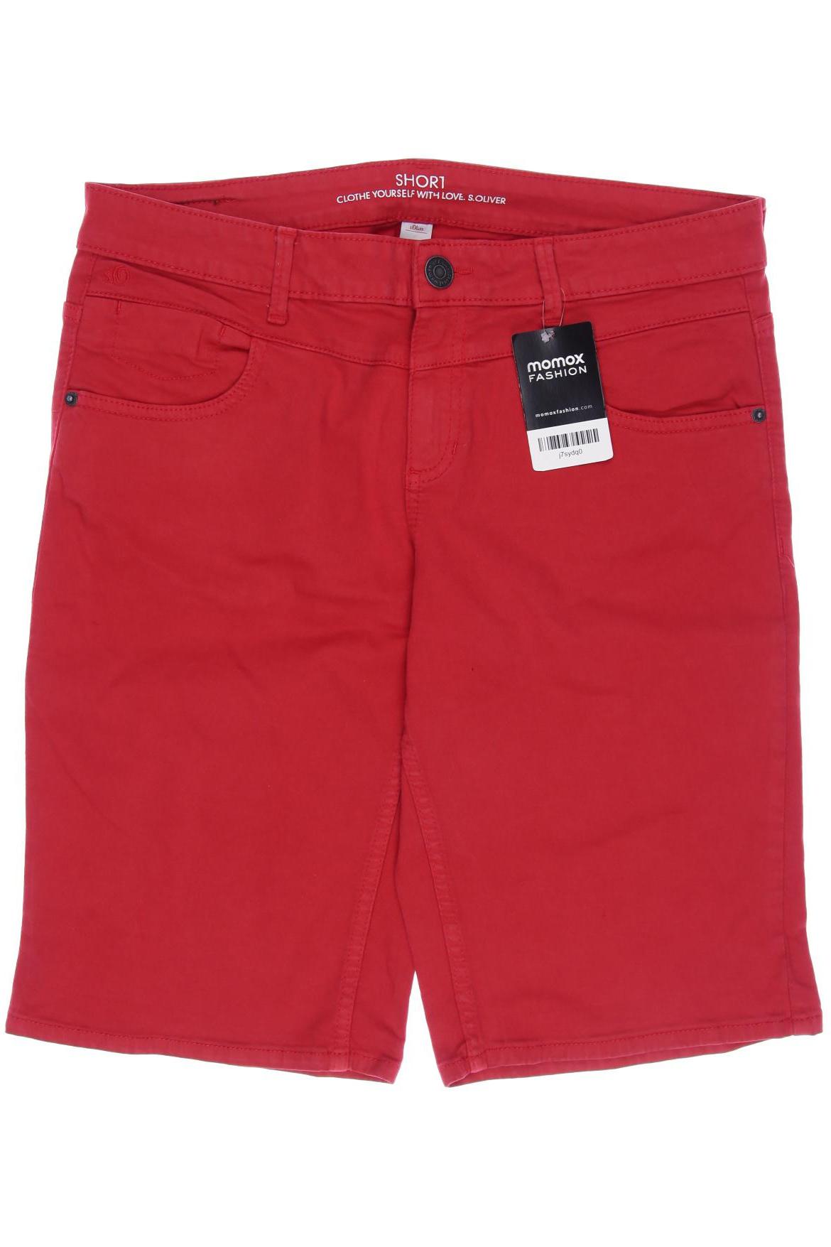 

s.Oliver Damen Shorts, rot, Gr. 38