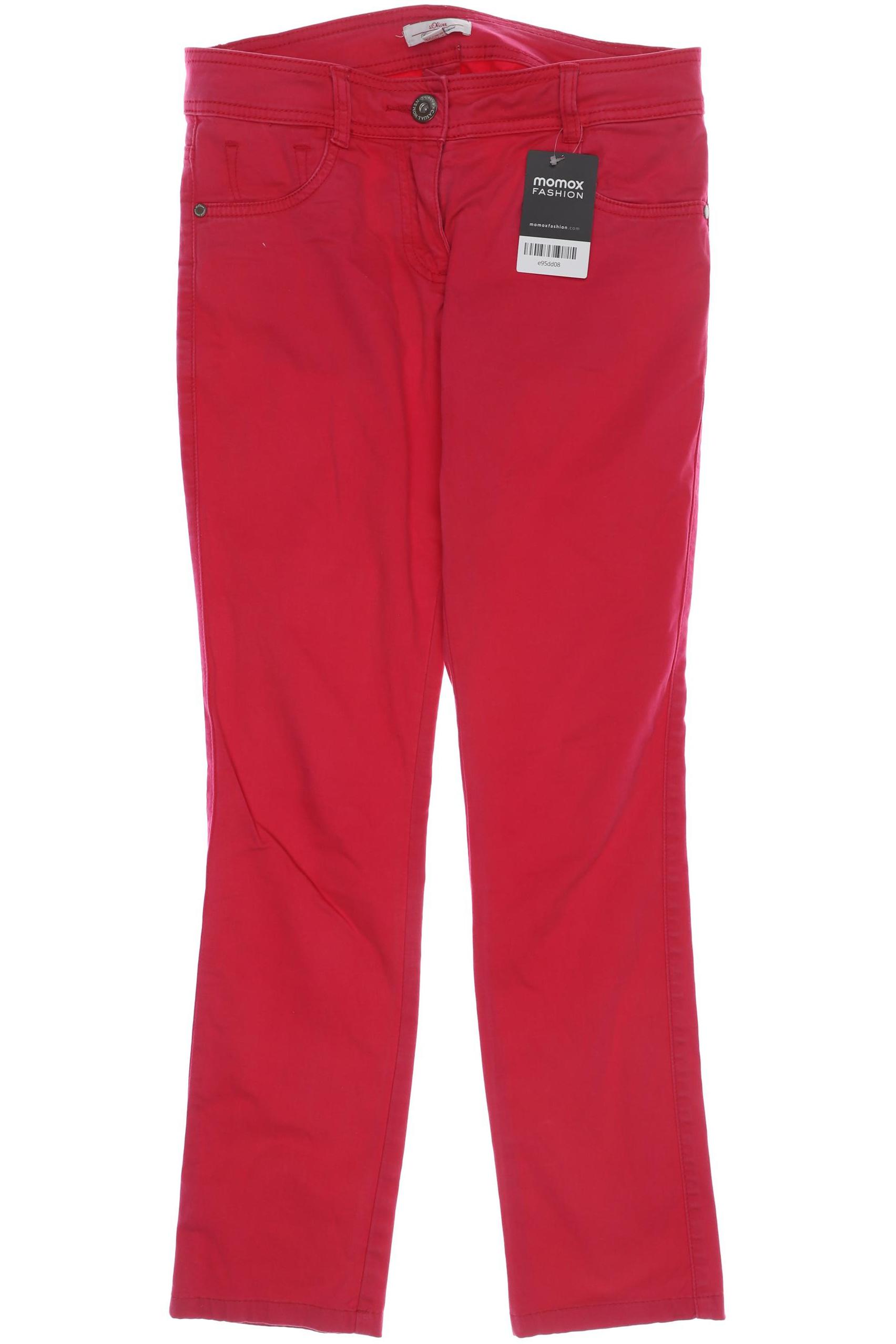 

s.Oliver Damen Jeans, rot