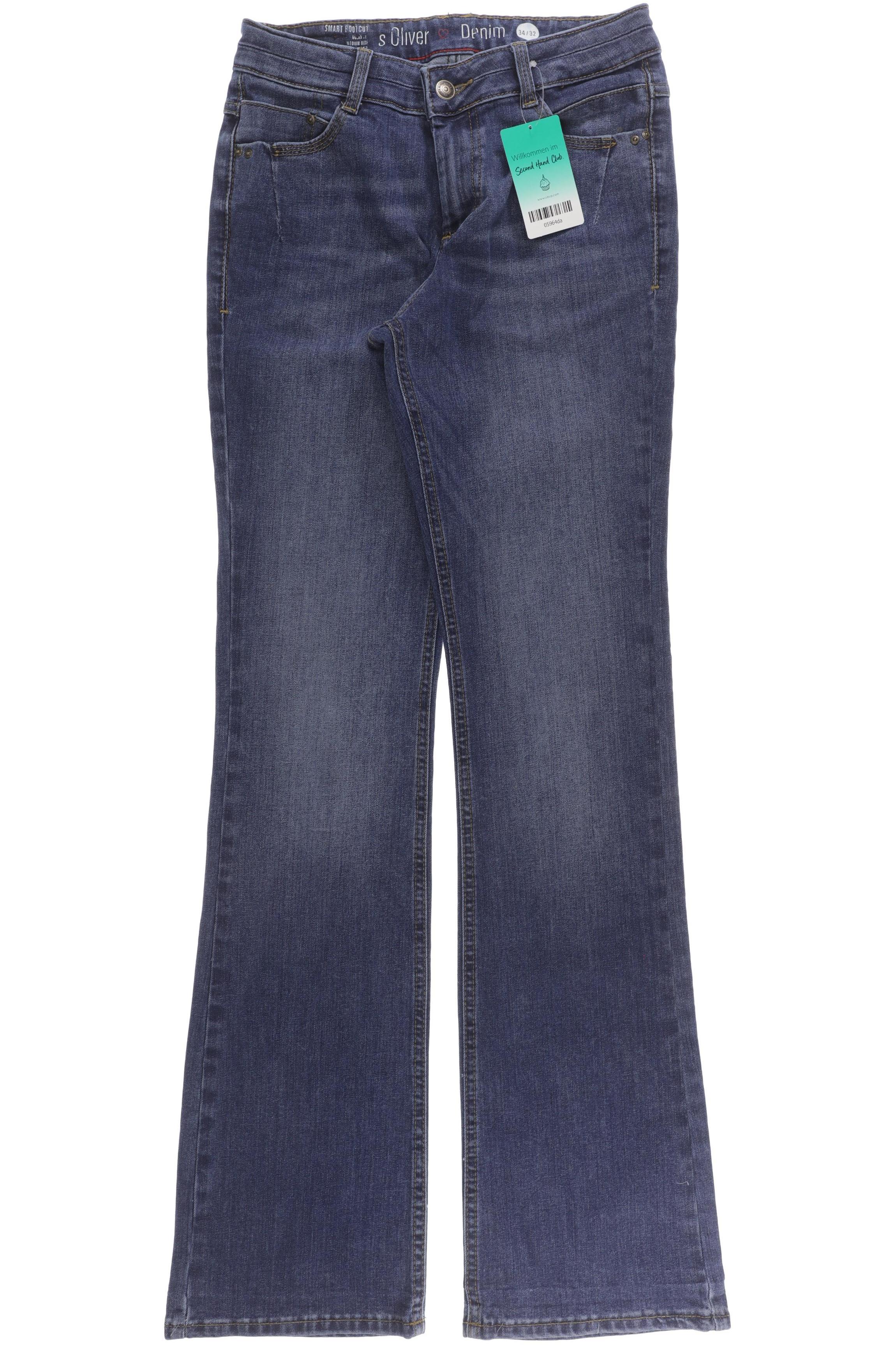 

s.Oliver Damen Jeans, blau, Gr. 34