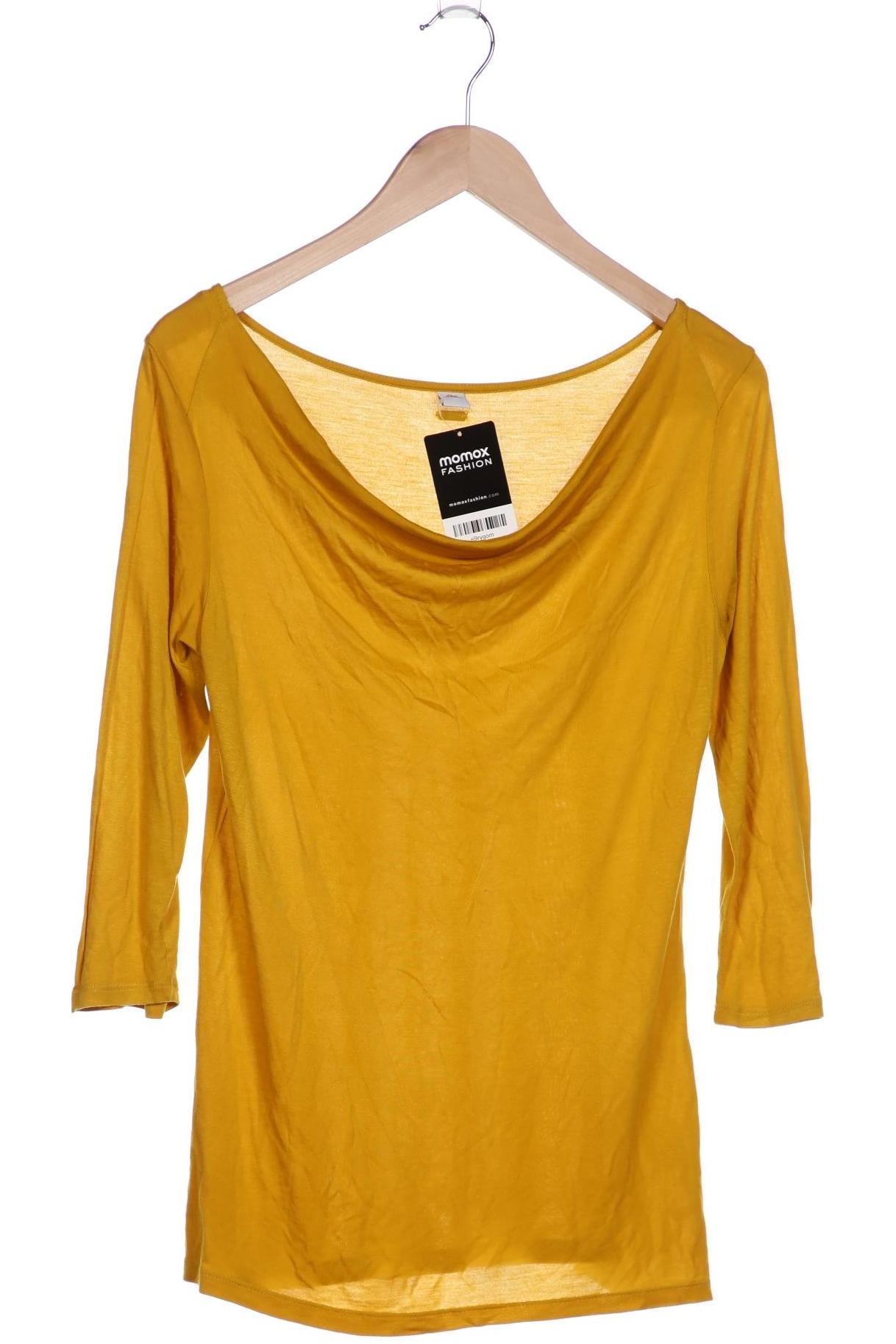 

s.Oliver Damen Langarmshirt, gelb, Gr. 38