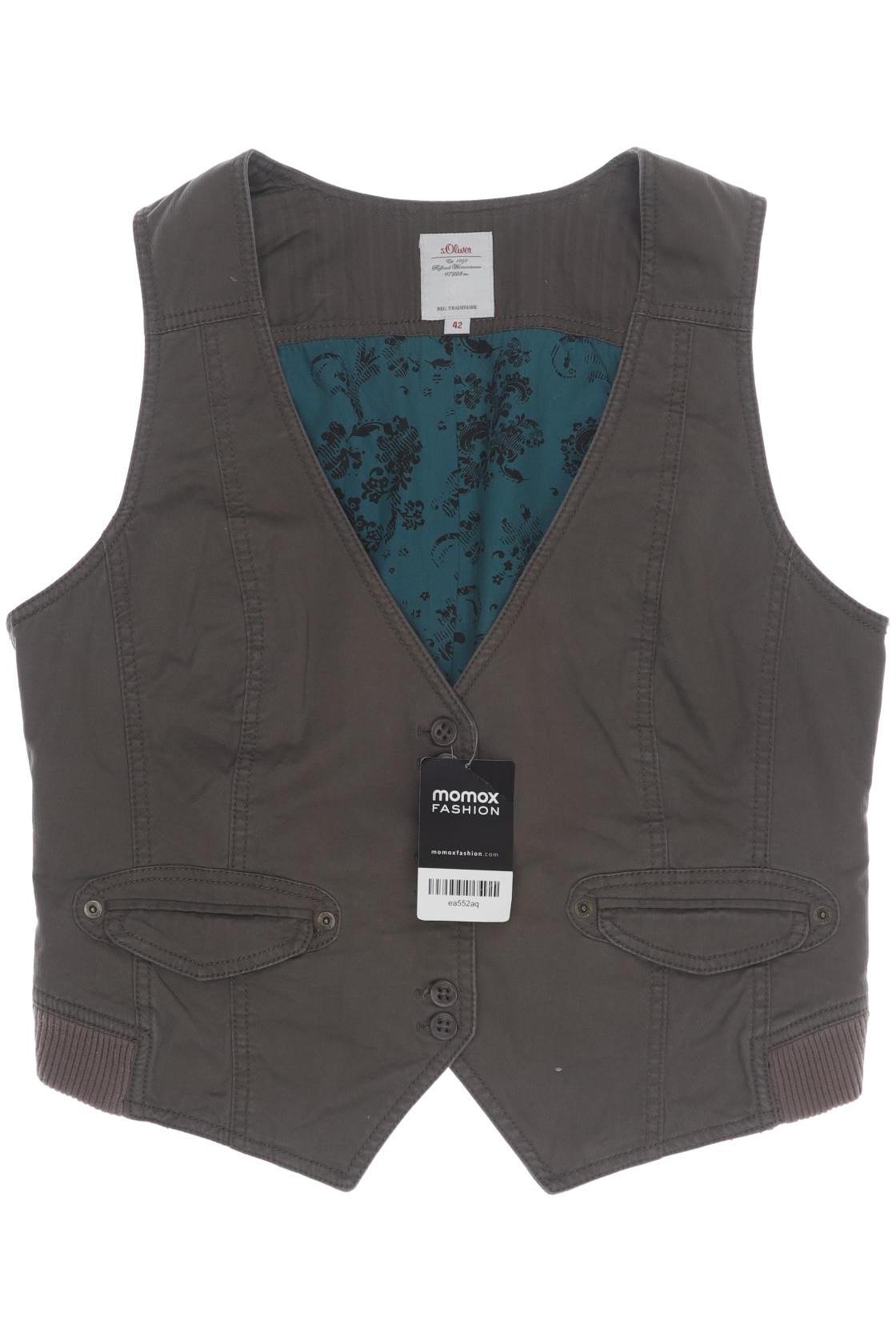 

s.Oliver Damen Weste, braun