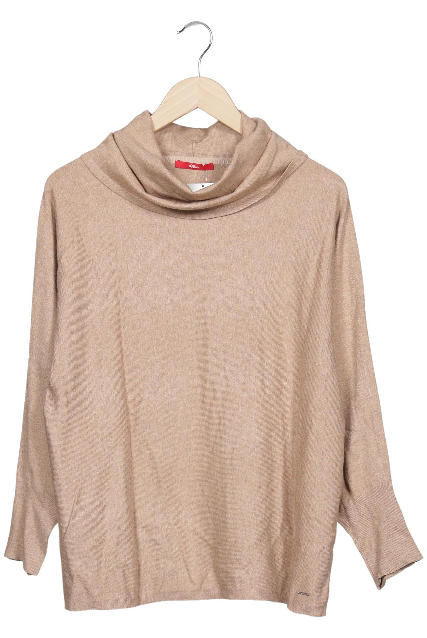 

s.Oliver Damen Pullover, beige, Gr. 44