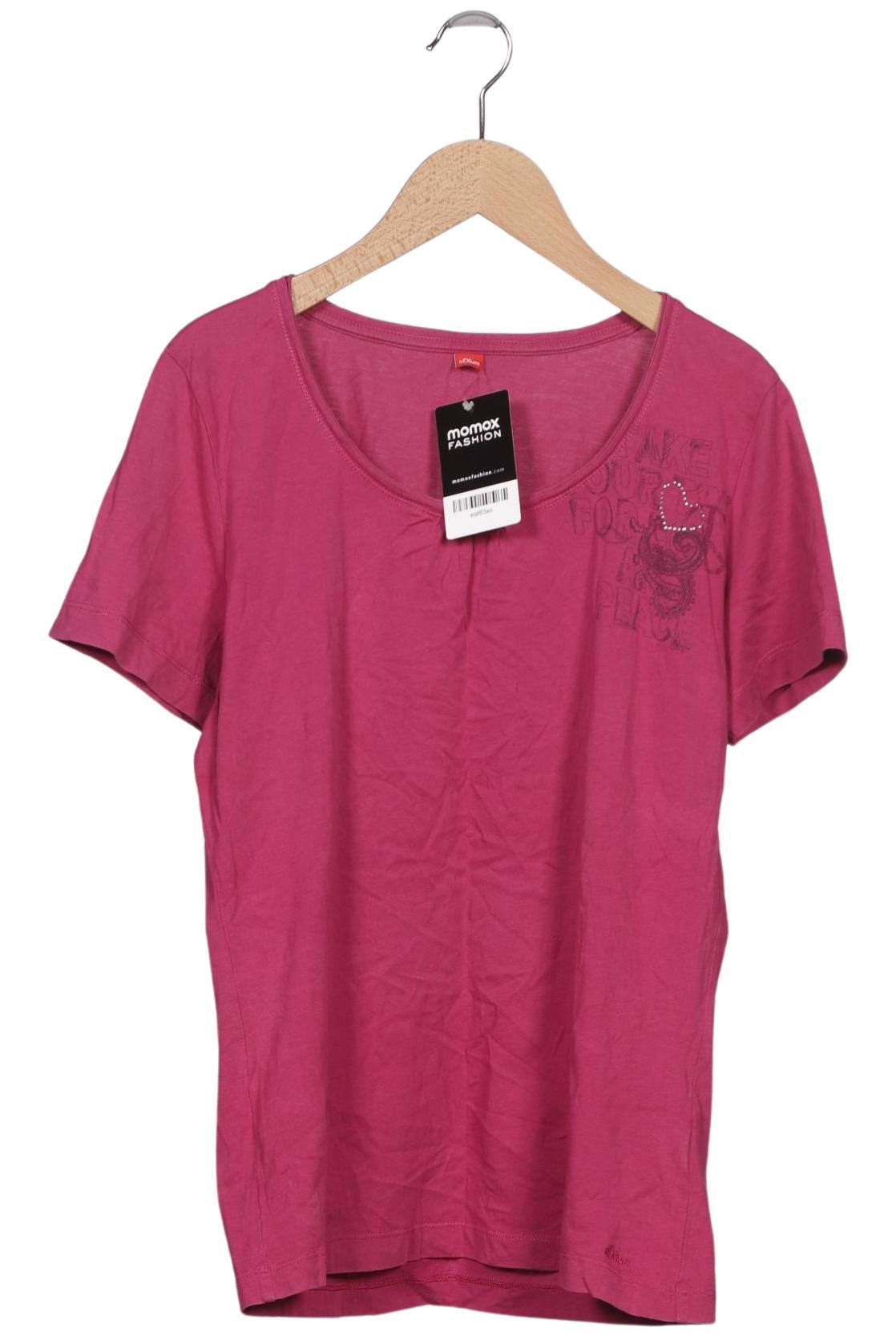 

s.Oliver Damen T-Shirt, pink, Gr. 42