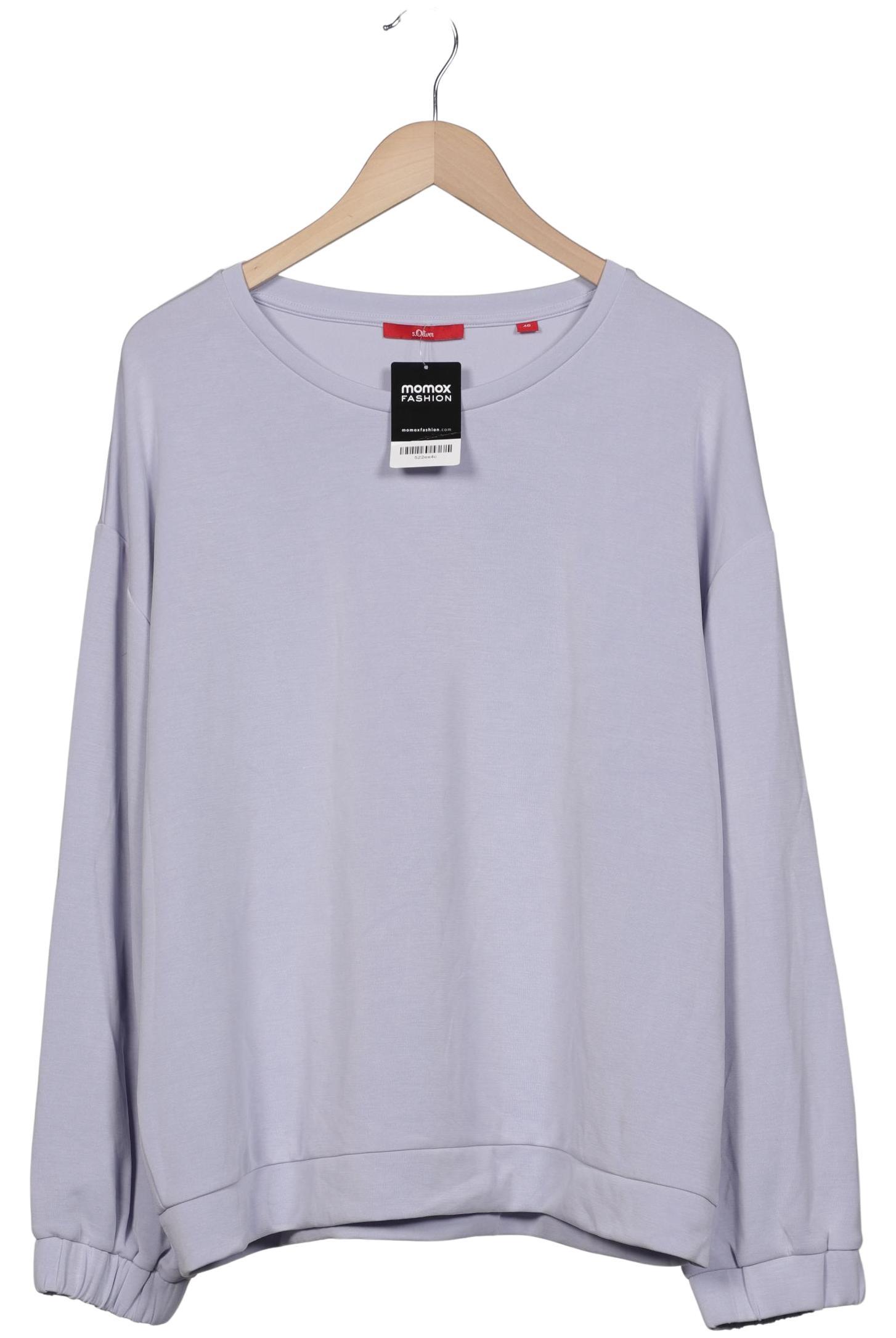 

s.Oliver Damen Sweatshirt, flieder, Gr. 46