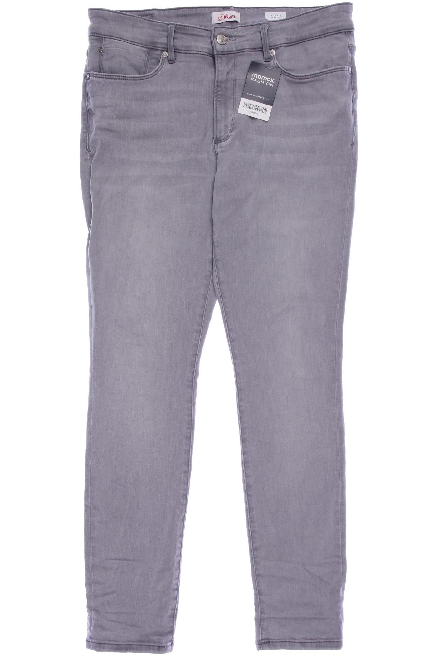 

s.Oliver Damen Jeans, grau