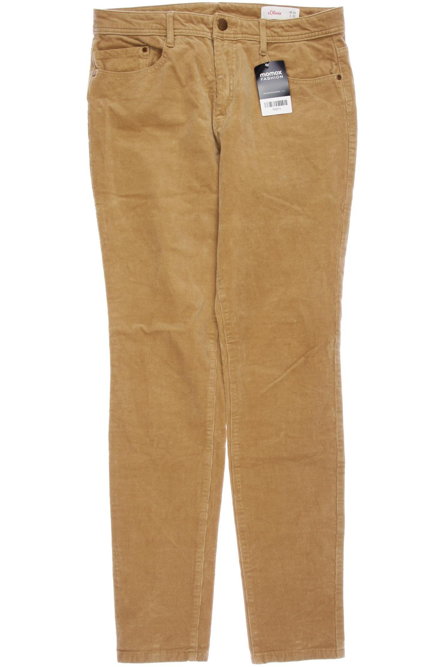 

s.Oliver Damen Stoffhose, beige, Gr. 40