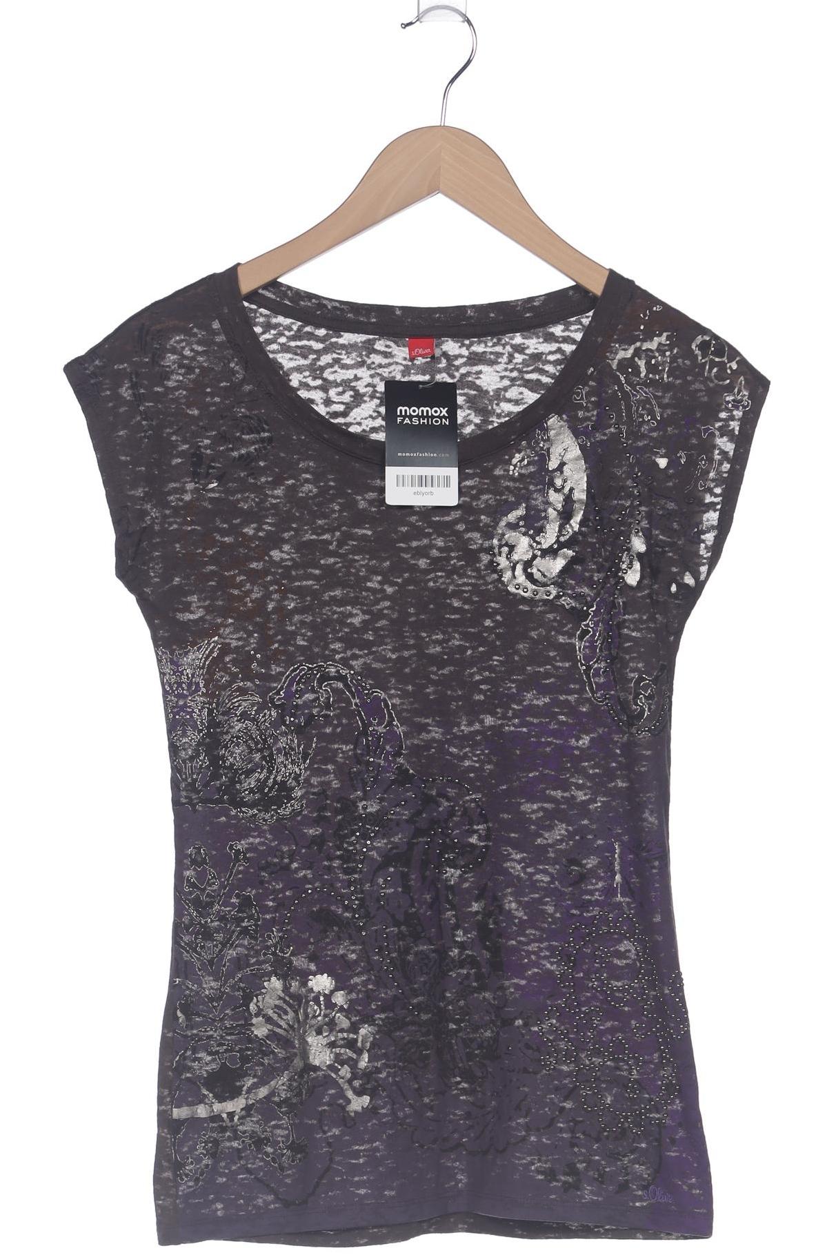 

s.Oliver Damen T-Shirt, schwarz, Gr. 34