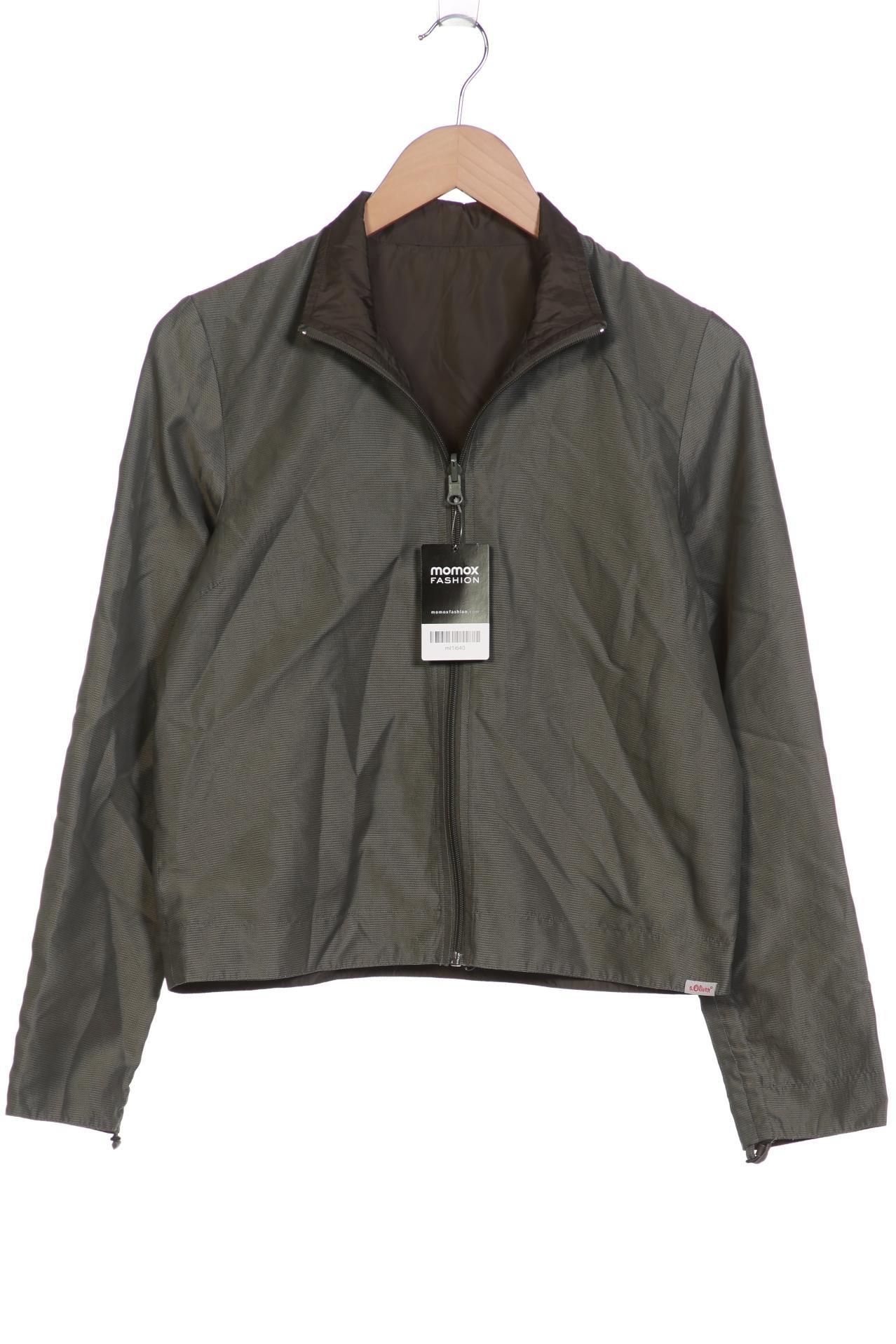 

s.Oliver Damen Jacke, grün, Gr. 36