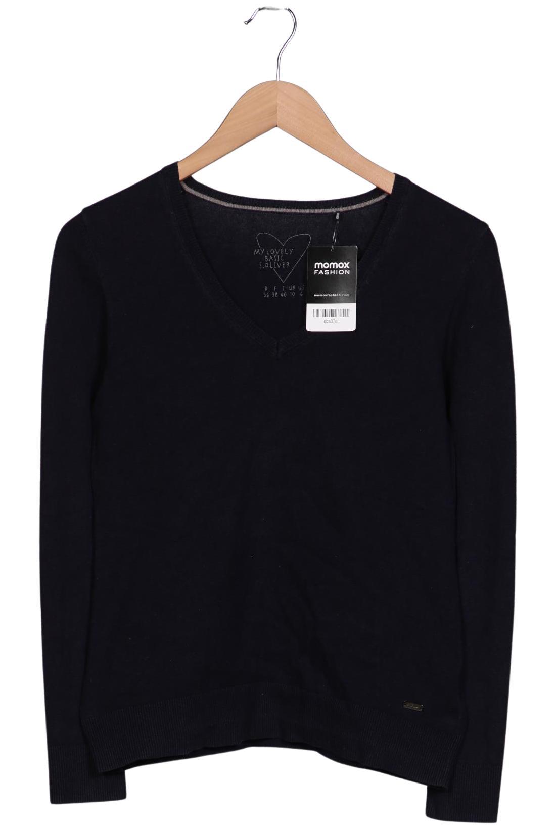 

s.Oliver Damen Pullover, marineblau, Gr. 36