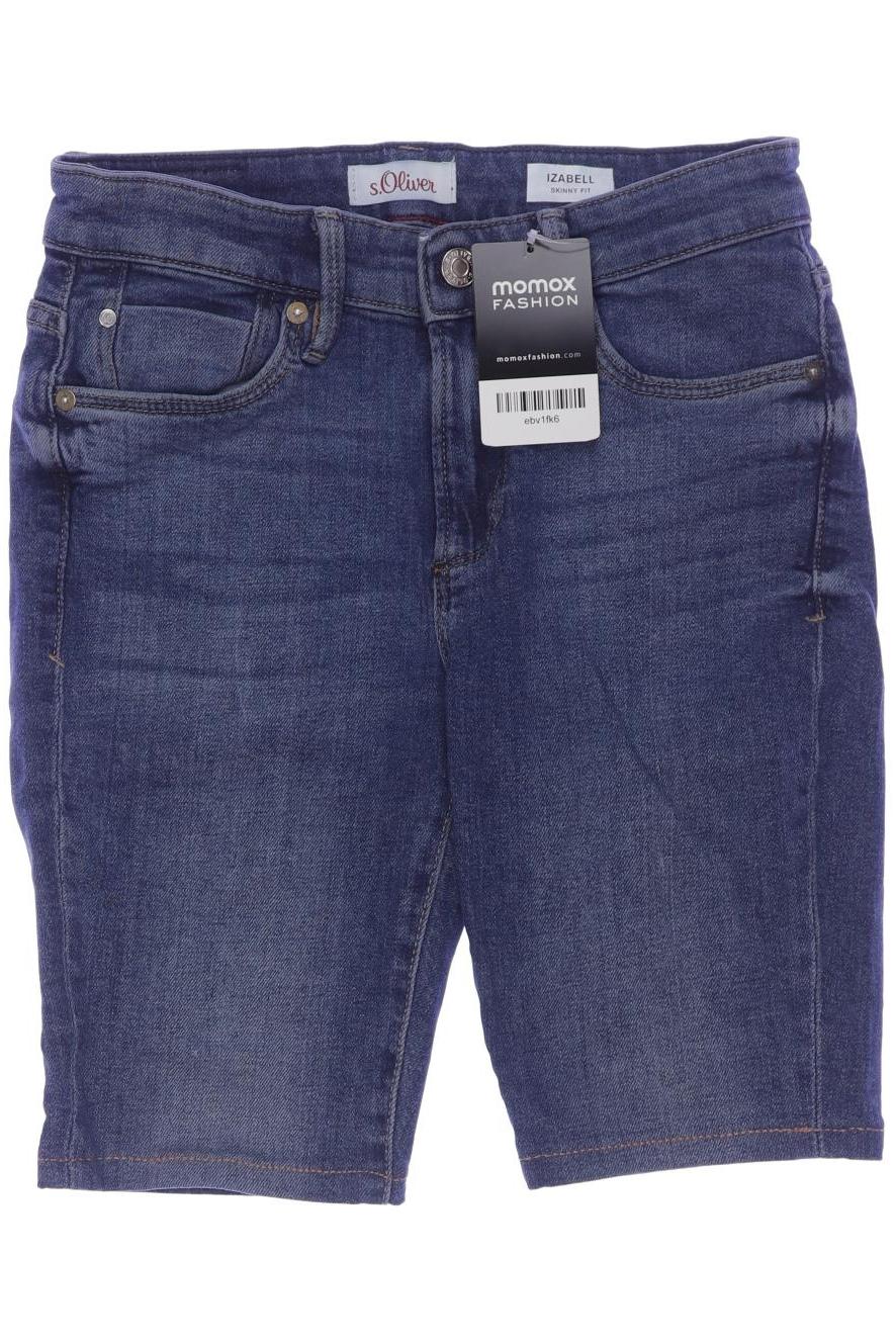 

s.Oliver Damen Shorts, blau, Gr. 34