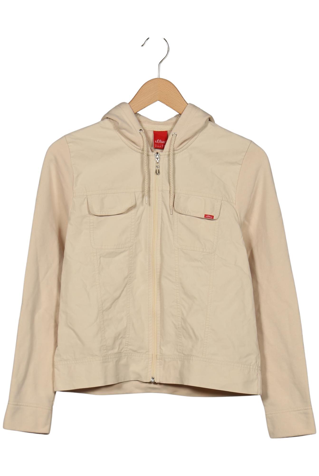 

s.Oliver Damen Kapuzenpullover, beige, Gr. 38