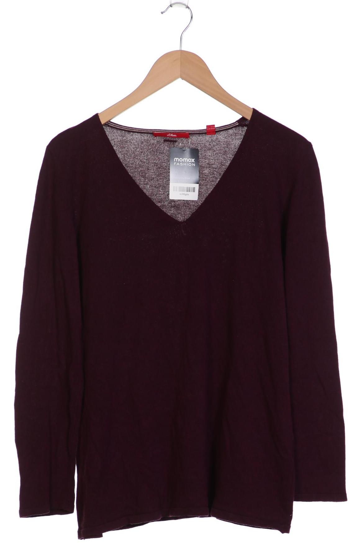 

s.Oliver Damen Pullover, bordeaux, Gr. 44