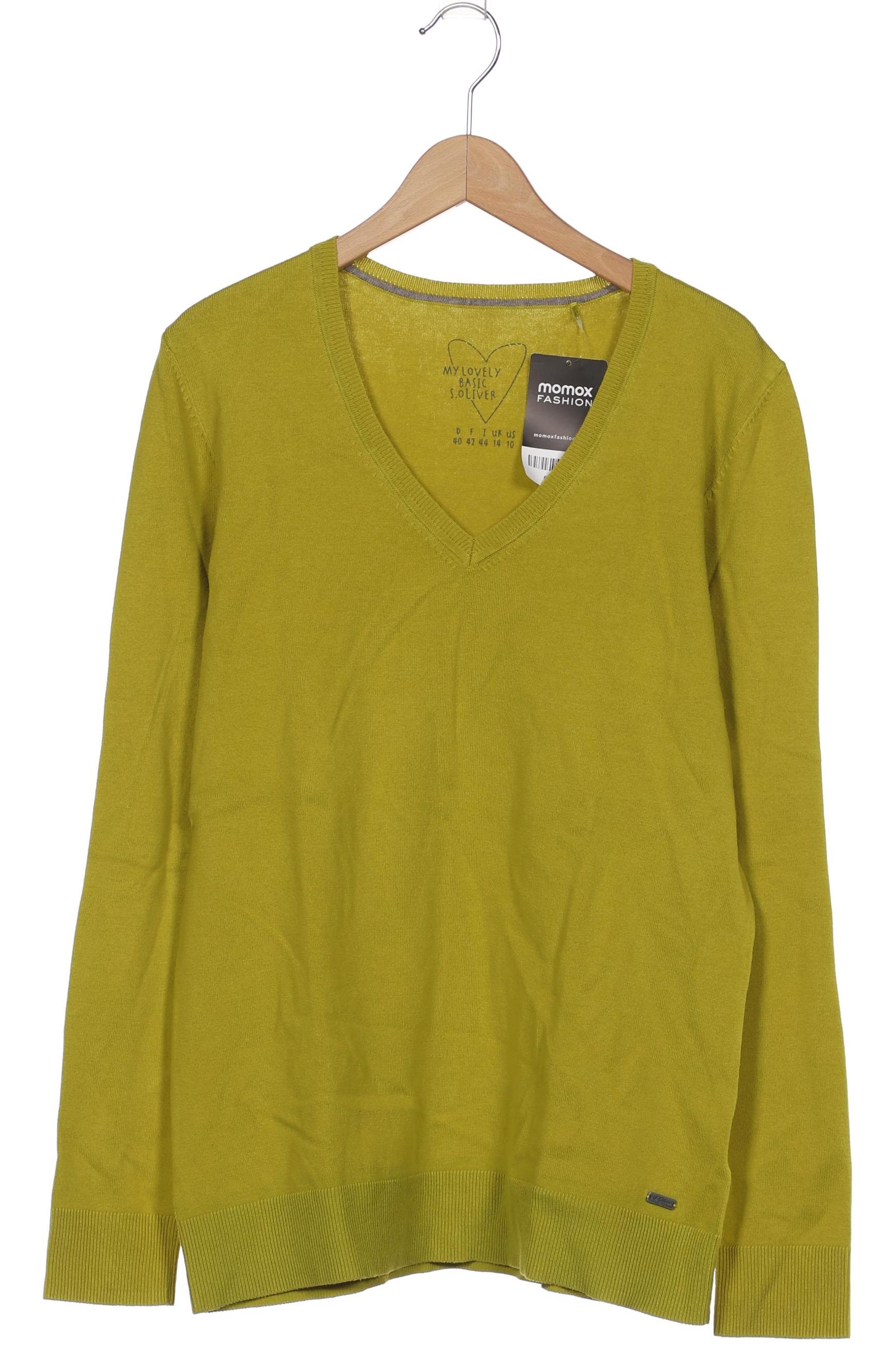 

s.Oliver Damen Pullover, grün, Gr. 40