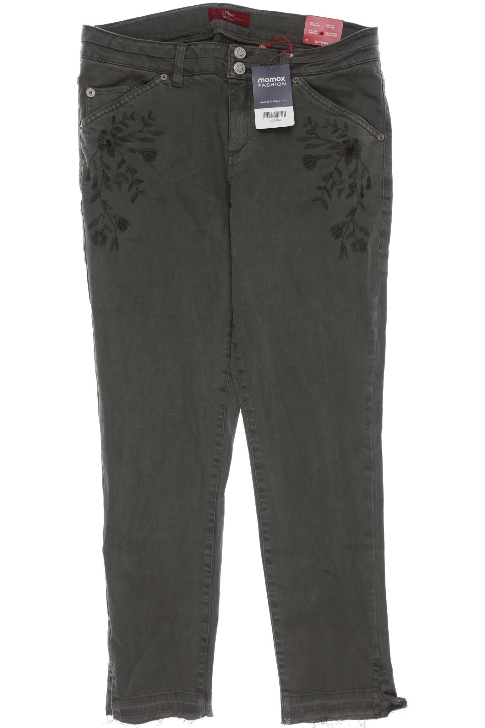 

s.Oliver Damen Jeans, grün, Gr. 40