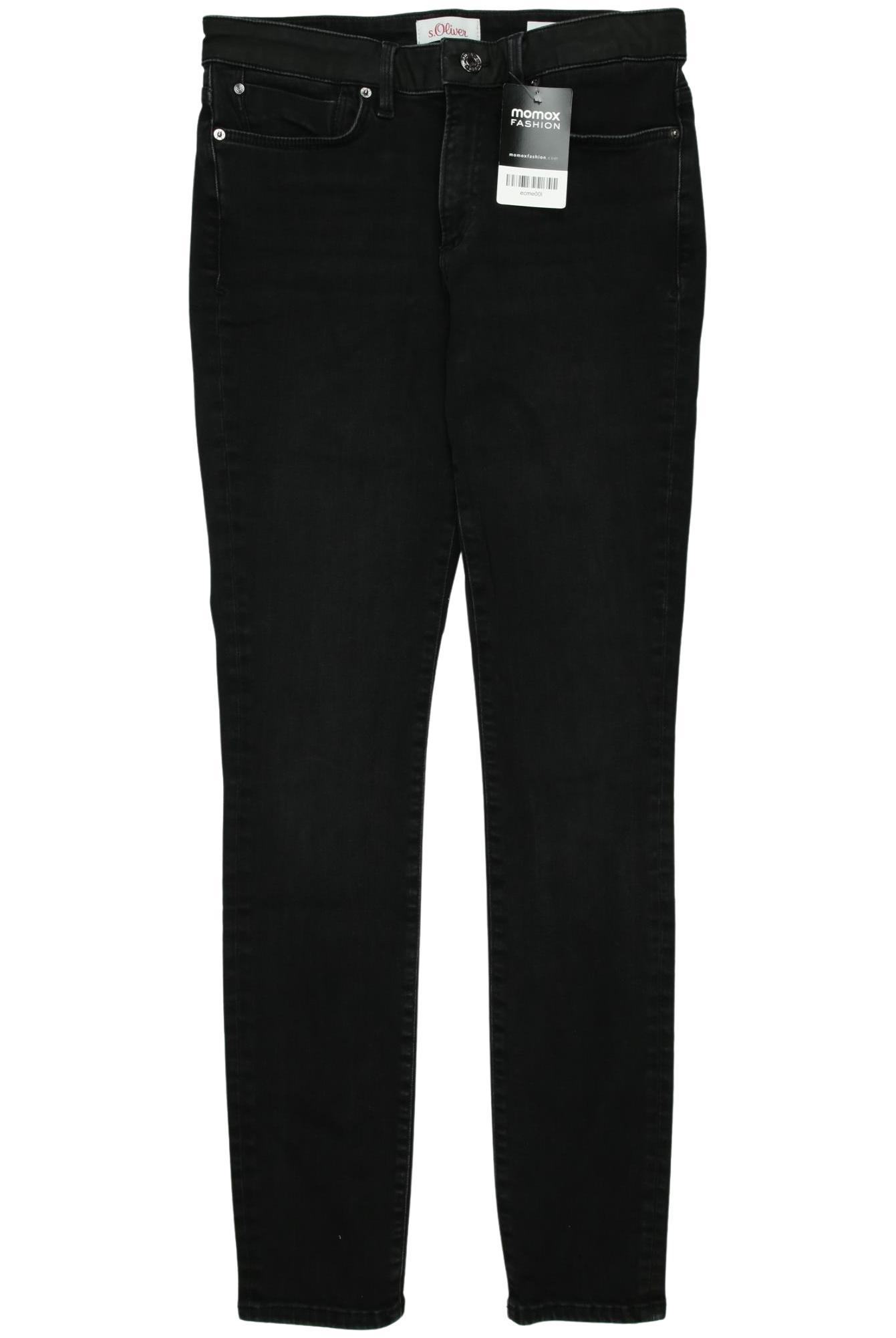 

s.Oliver Damen Jeans, schwarz, Gr. 36