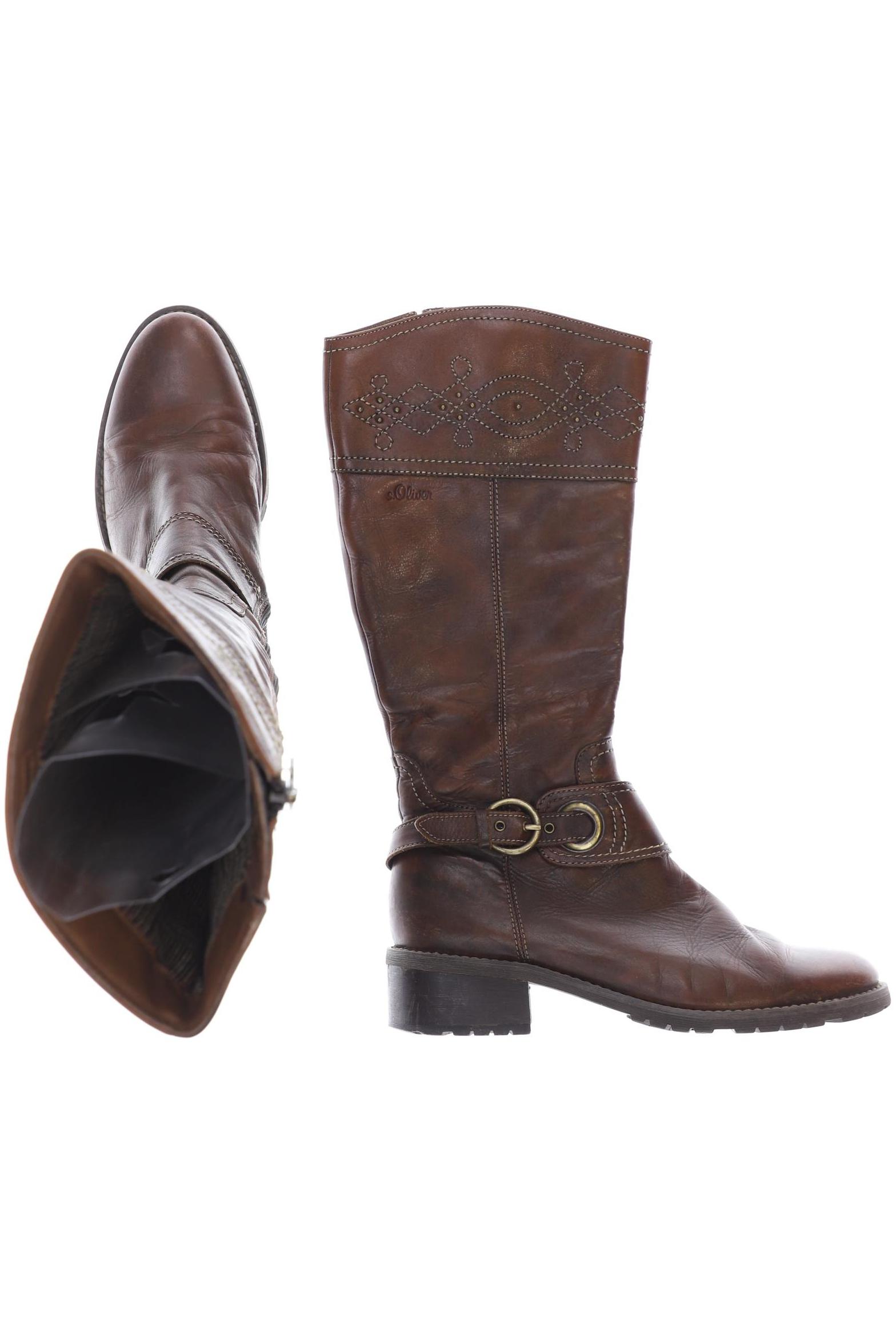 

s.Oliver Damen Stiefel, braun, Gr. 38