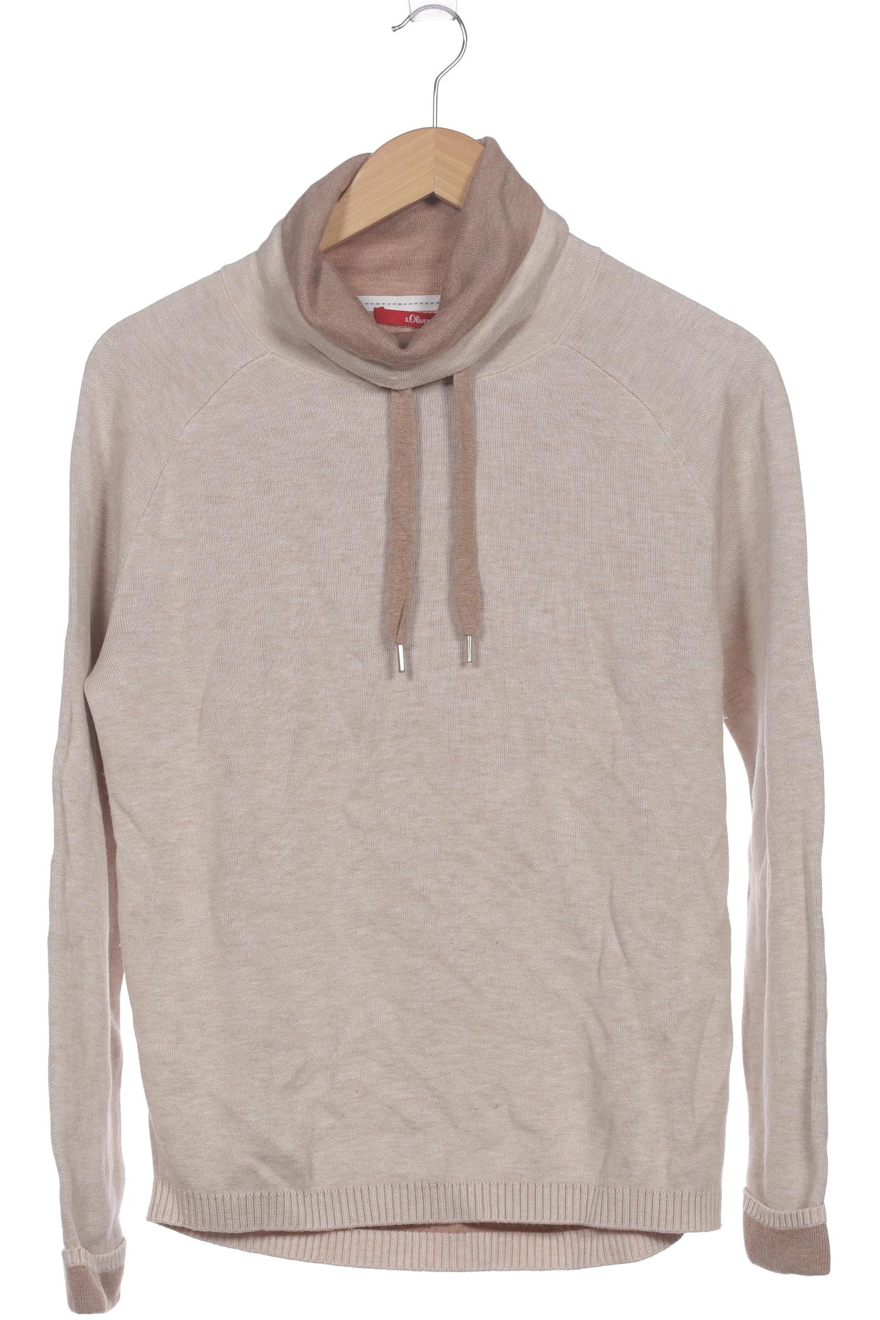 

s.Oliver Damen Pullover, beige, Gr. 36