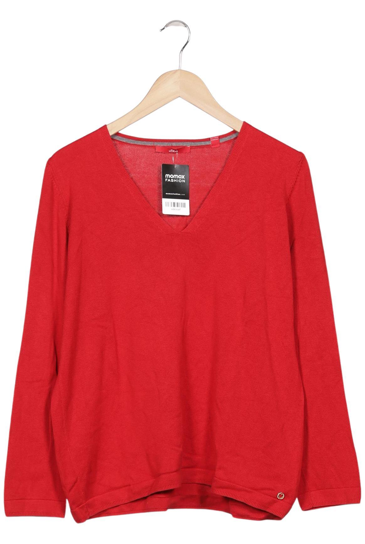 

s.Oliver Damen Pullover, rot, Gr. 44