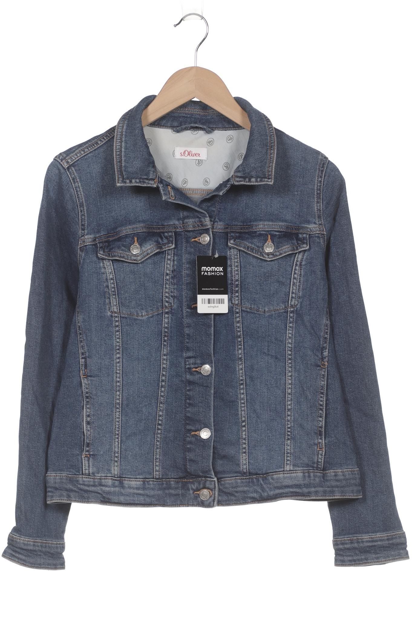 

s.Oliver Damen Jacke, blau, Gr. 42