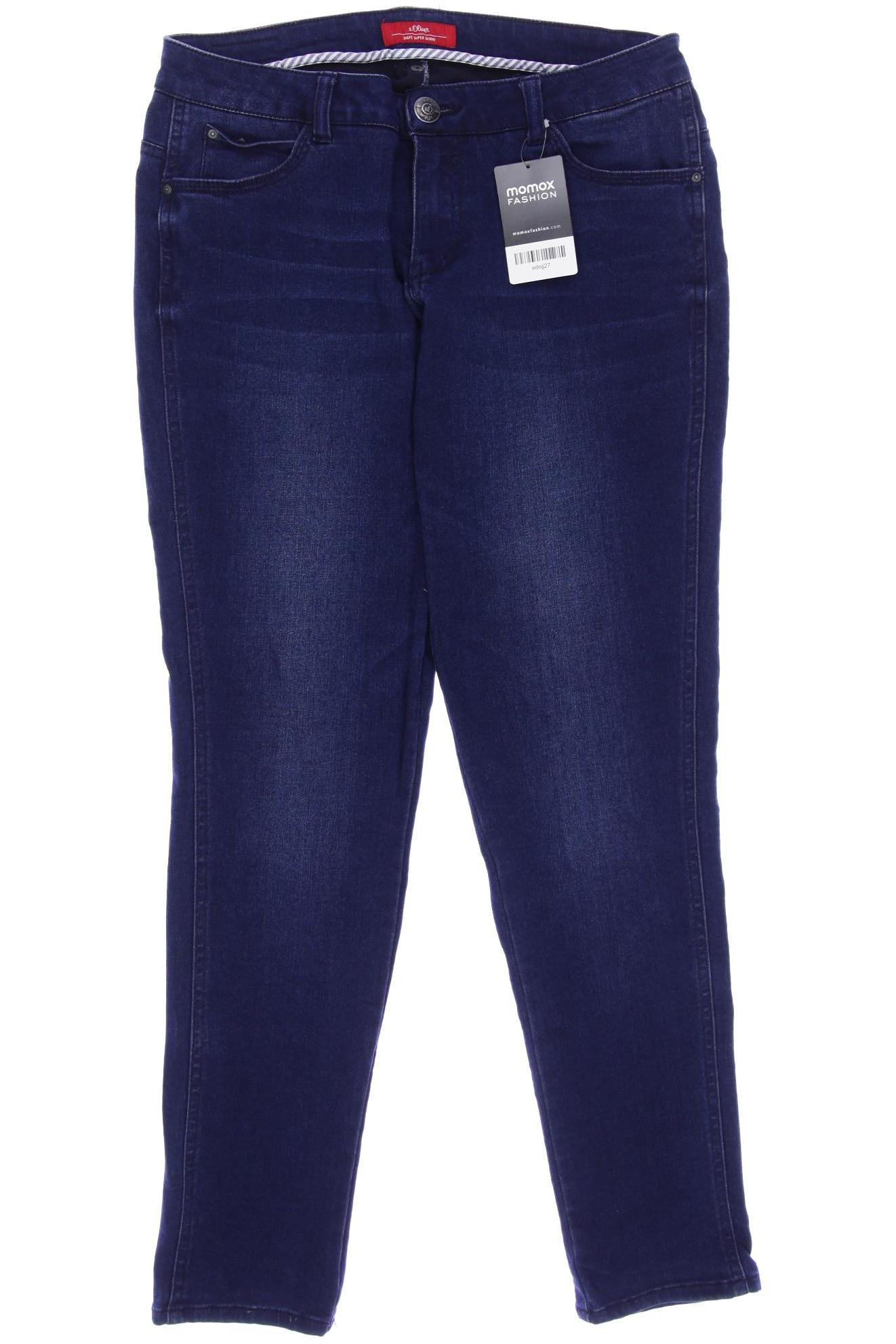 

s.Oliver Damen Jeans, marineblau