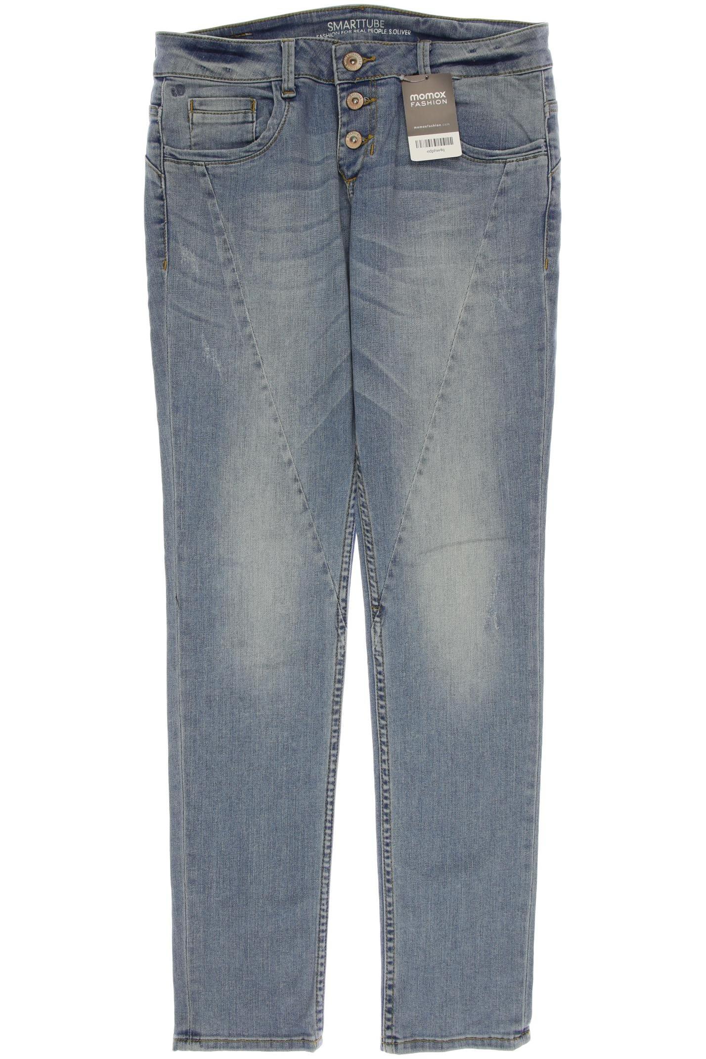 

s.Oliver Damen Jeans, blau