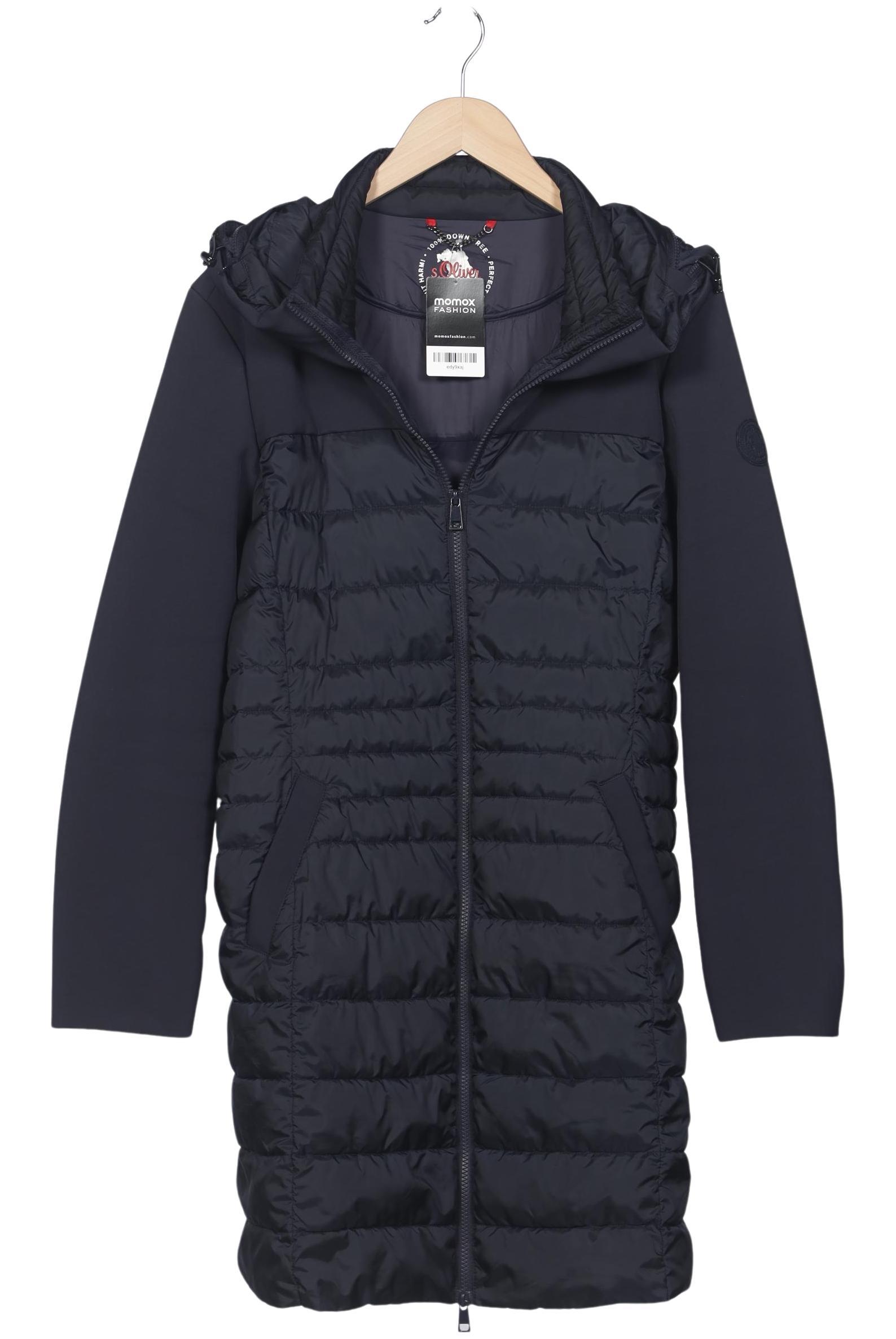 

s.Oliver Damen Mantel, marineblau, Gr. 44