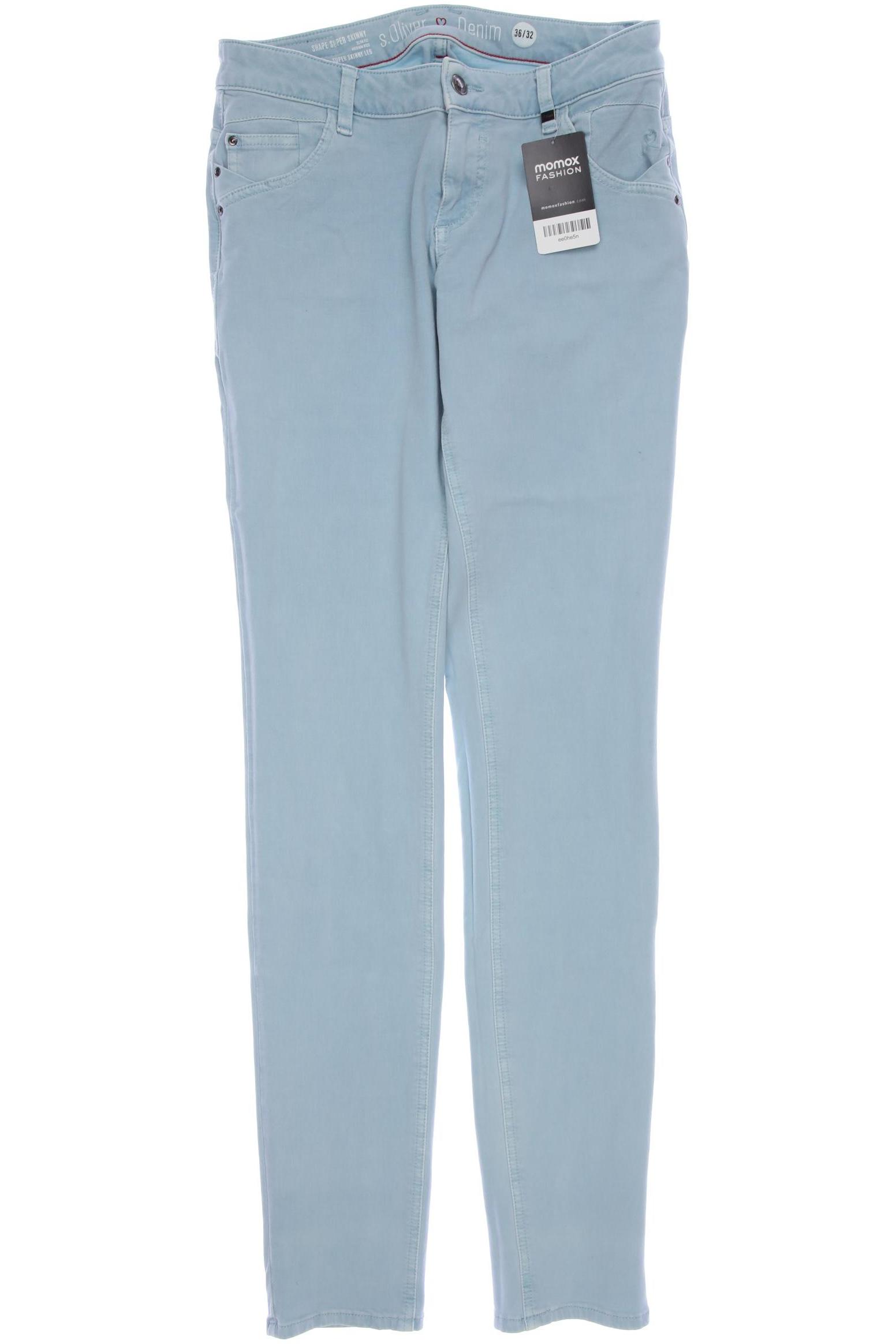 

s.Oliver Damen Jeans, türkis, Gr. 36