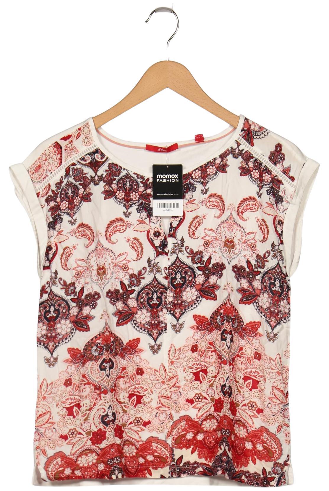 

s.Oliver Damen T-Shirt, weiß, Gr. 34