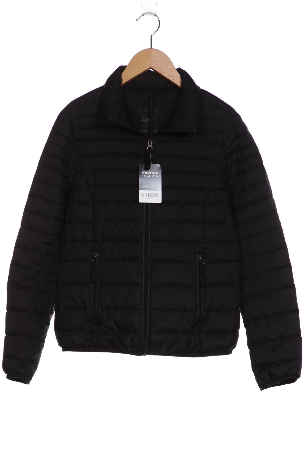 

s.Oliver Damen Jacke, schwarz, Gr. 36