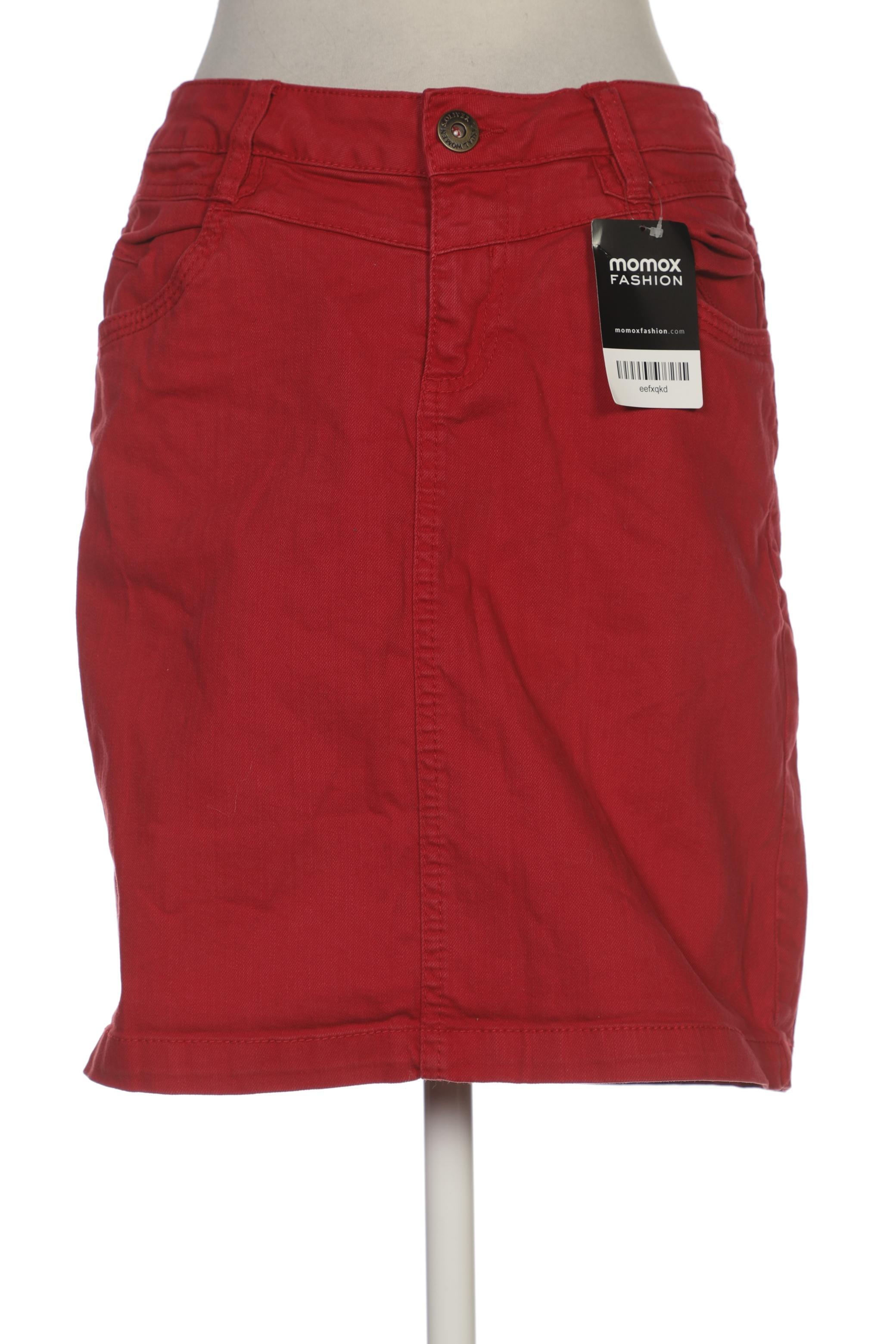 

s.Oliver Damen Rock, rot, Gr. 34