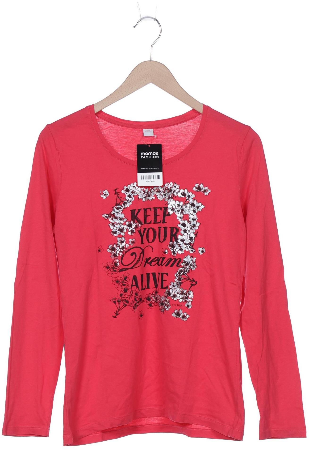 

s.Oliver Damen Langarmshirt, pink, Gr. 40