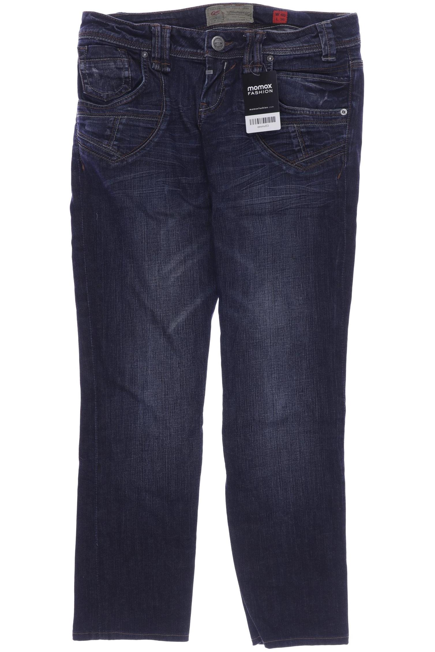 

s.Oliver Damen Jeans, marineblau