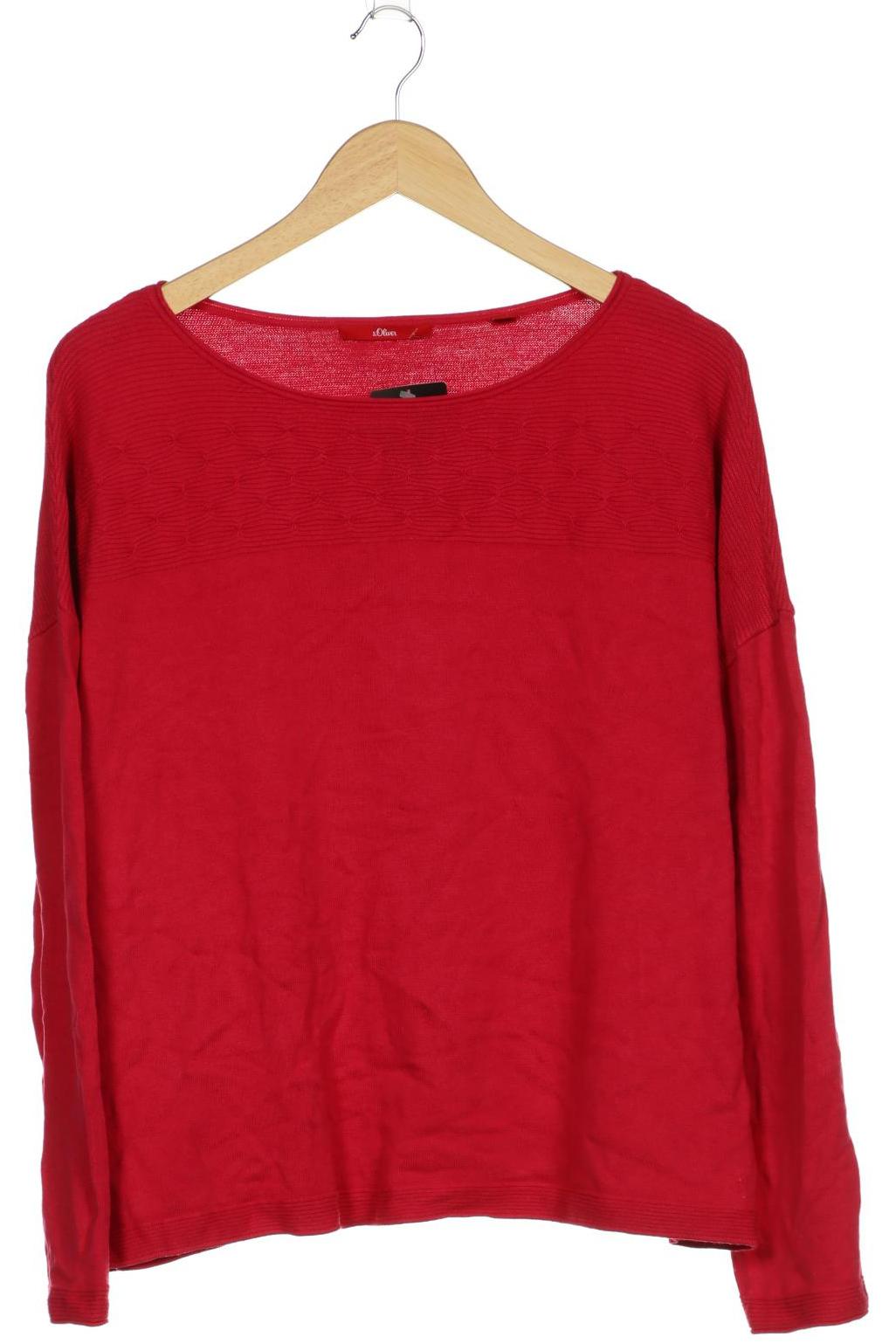 

s.Oliver Damen Pullover, rot, Gr. 46