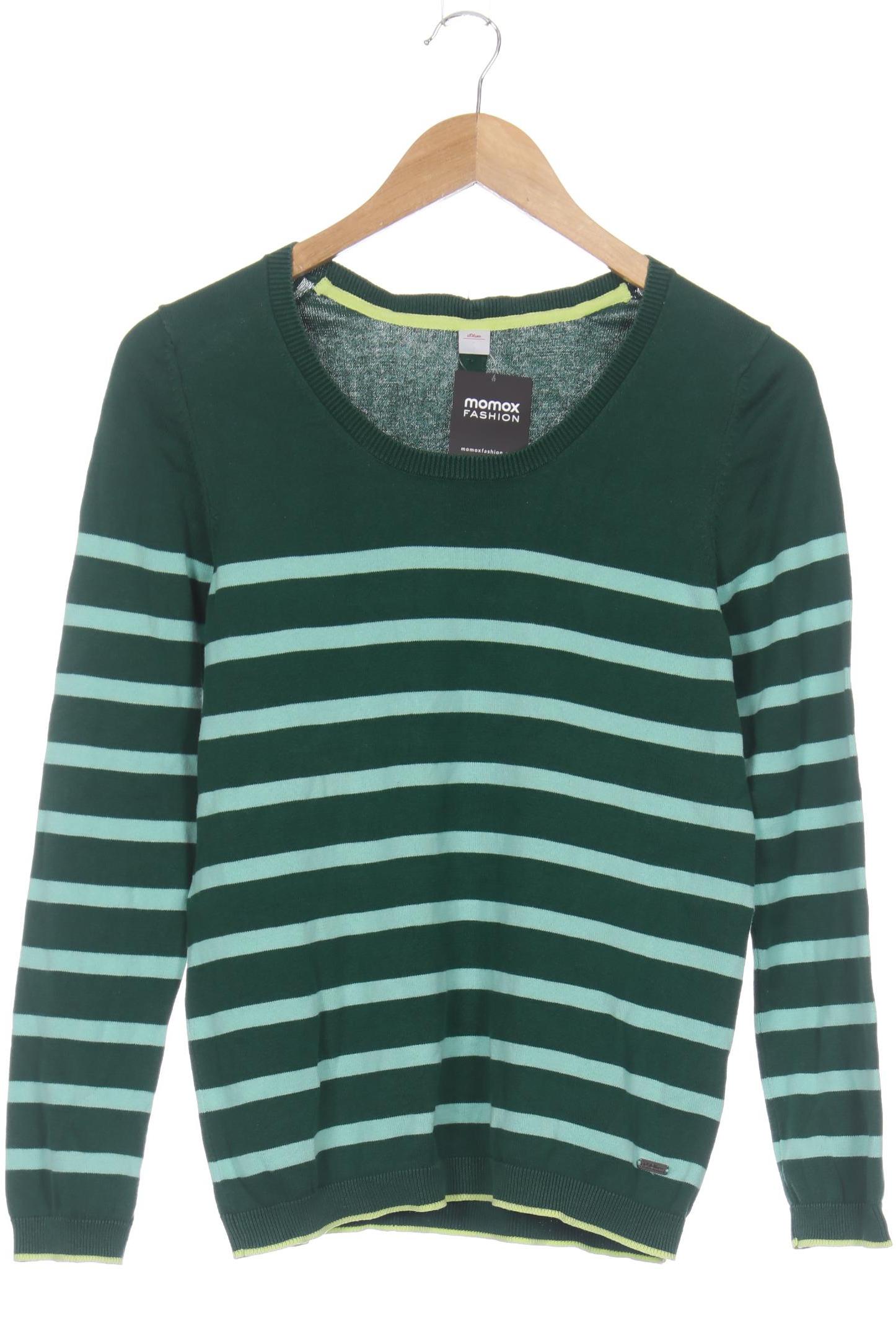 

s.Oliver Damen Pullover, grün, Gr. 40