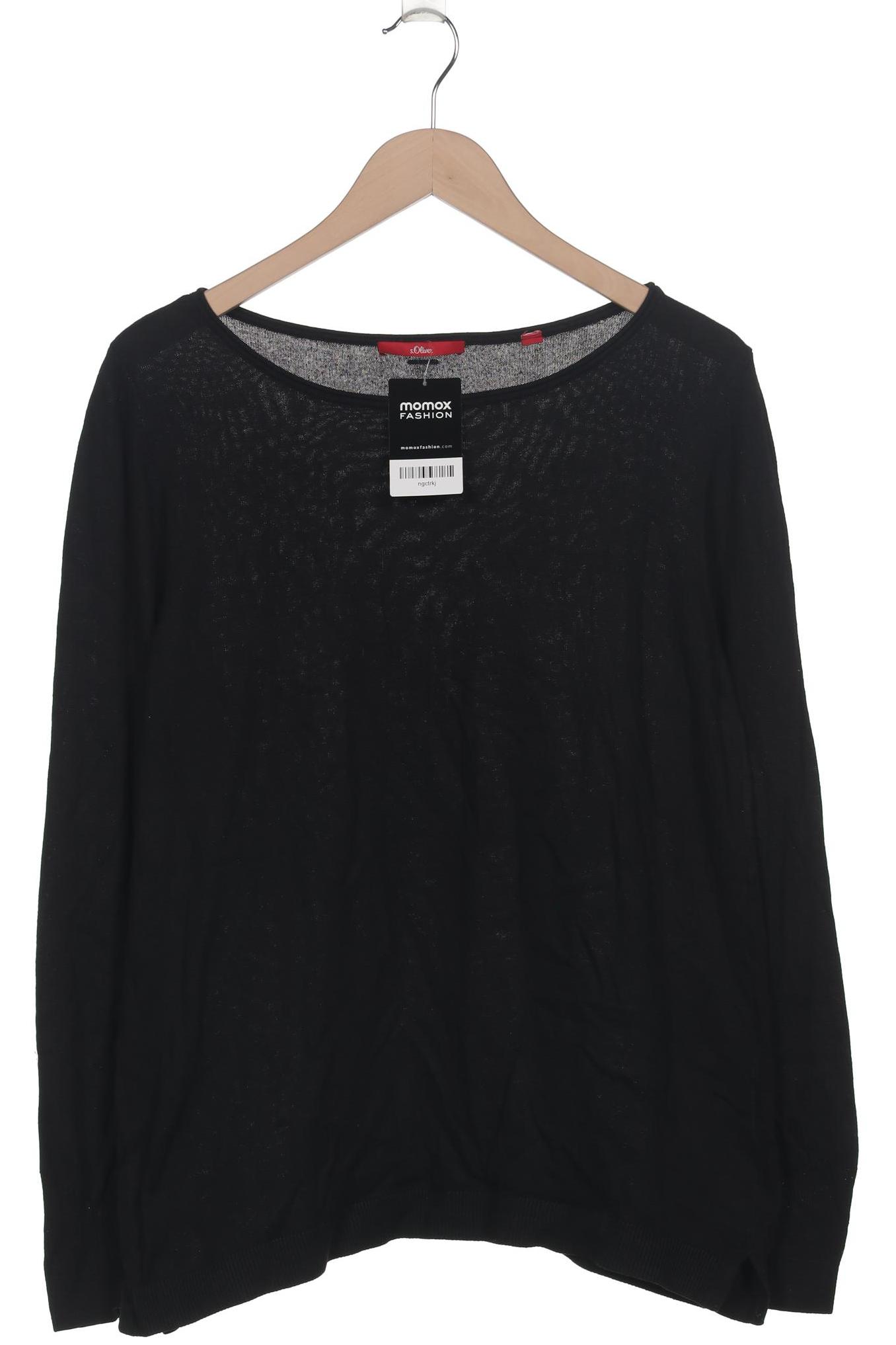 

s.Oliver Damen Pullover, schwarz, Gr. 44