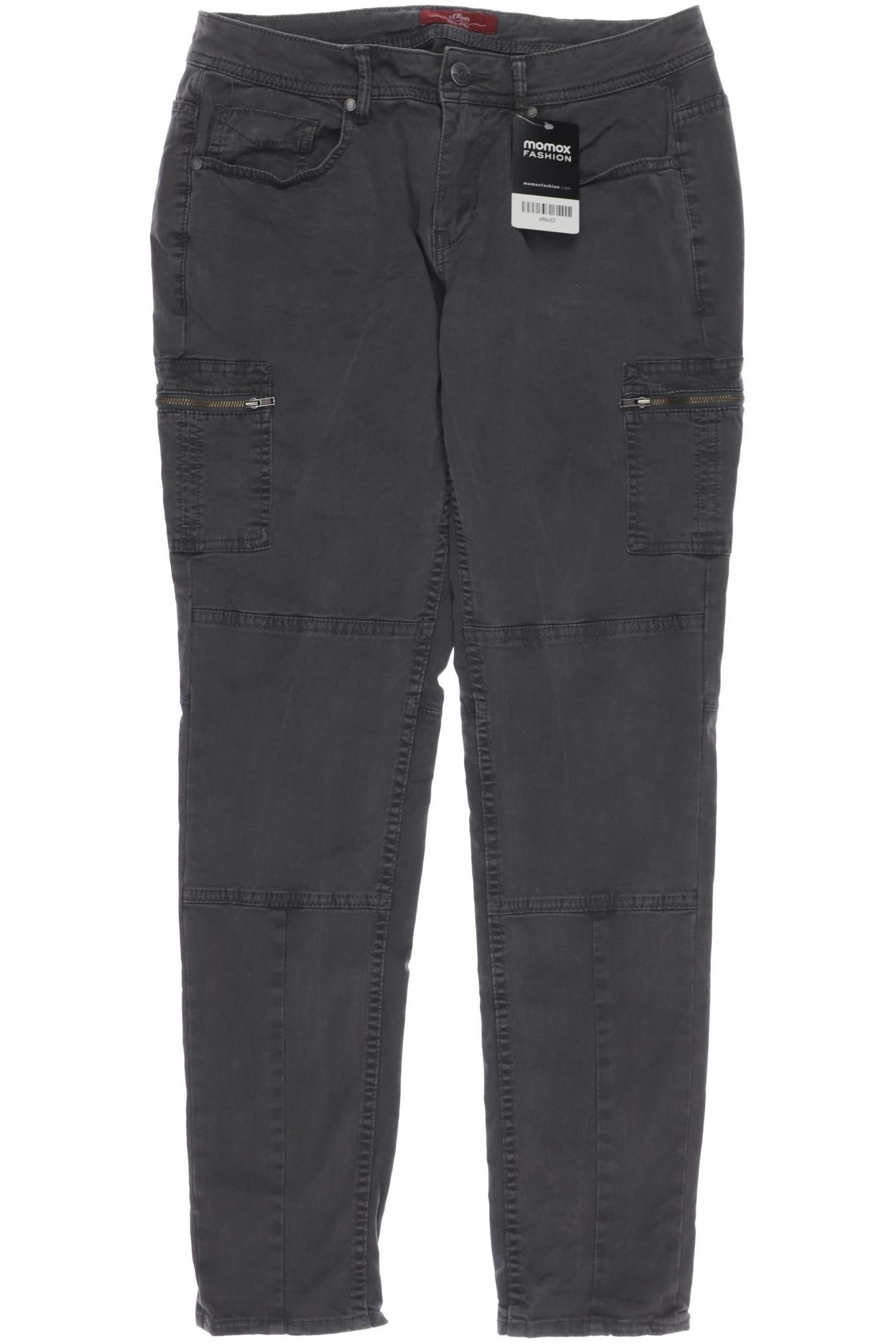 

s.Oliver Damen Stoffhose, grau, Gr. 36