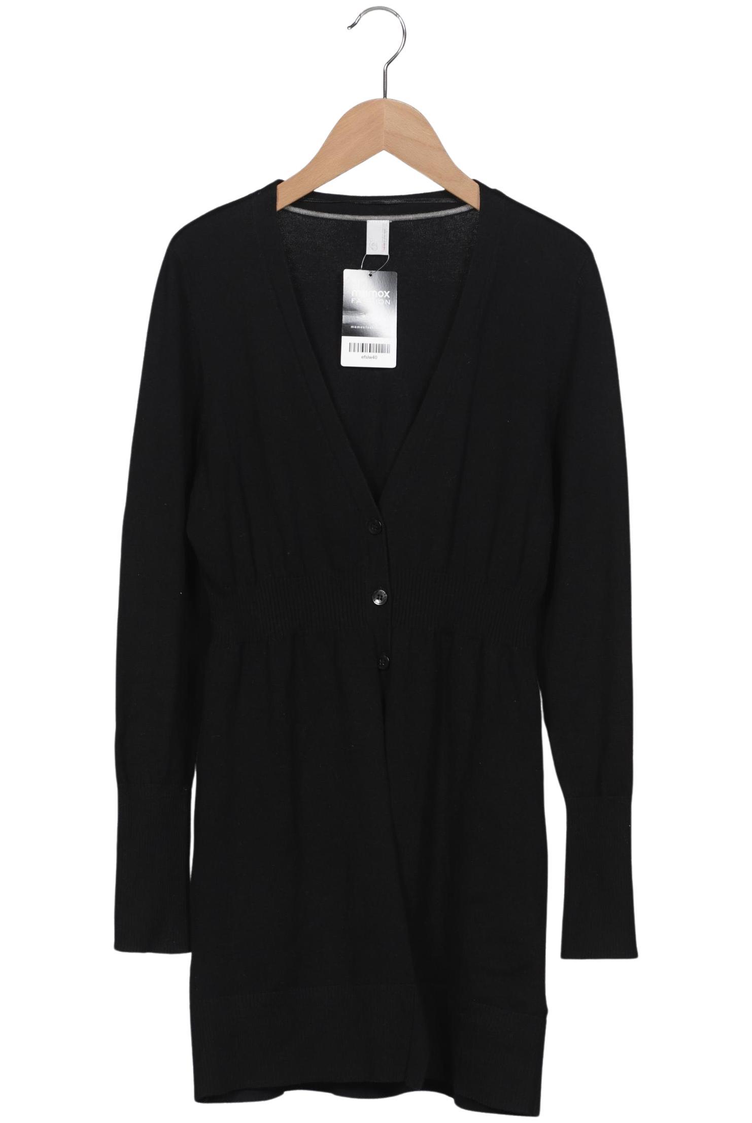 

s.Oliver Damen Strickjacke, schwarz, Gr. 38