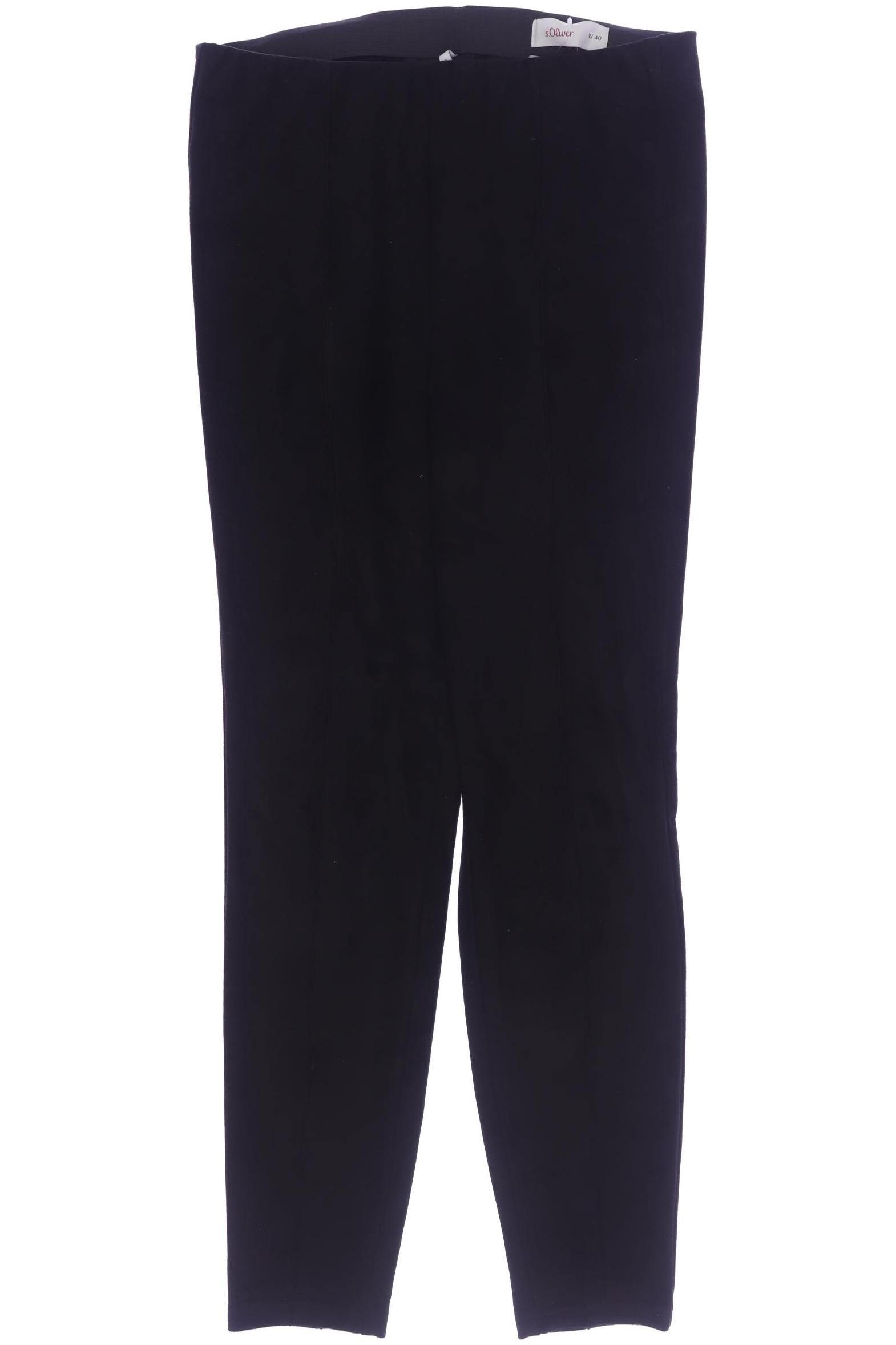 

s.Oliver Damen Stoffhose, schwarz, Gr. 40