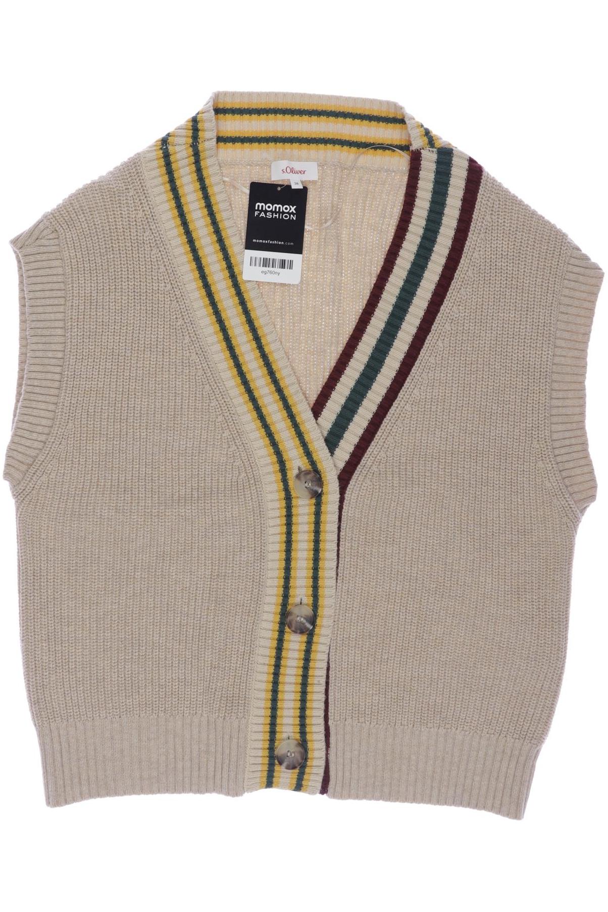 

s.Oliver Damen Weste, beige, Gr. 38