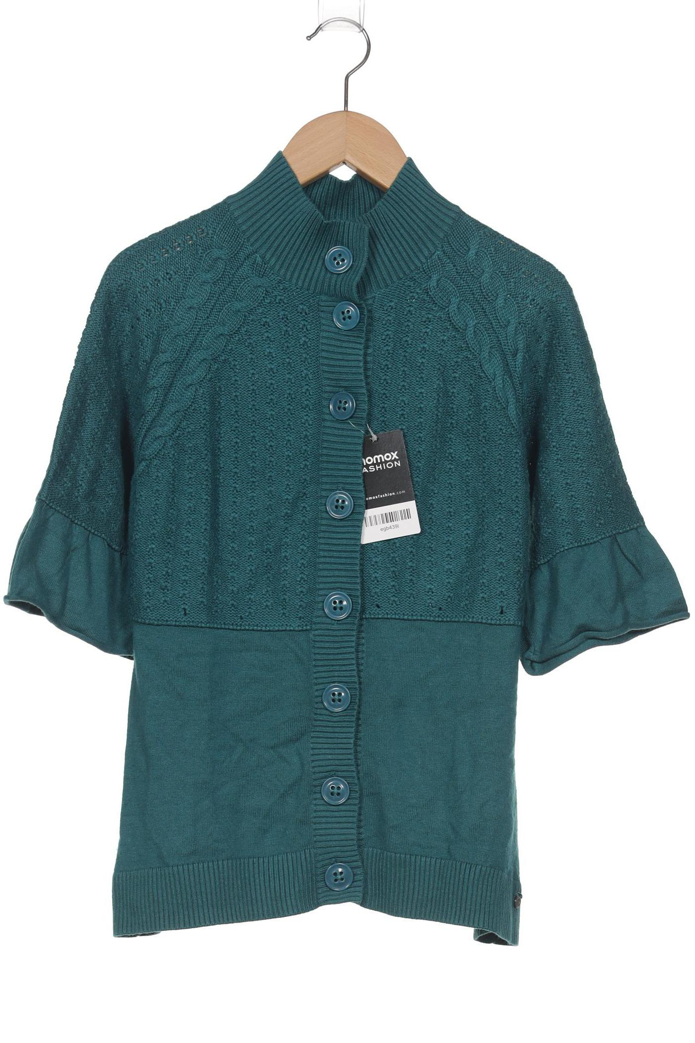 

s.Oliver Damen Strickjacke, türkis, Gr. 36