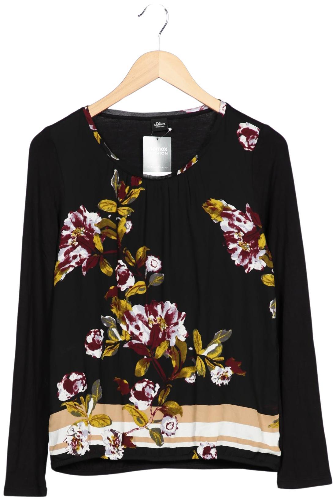 

s.Oliver Damen Langarmshirt, mehrfarbig, Gr. 36