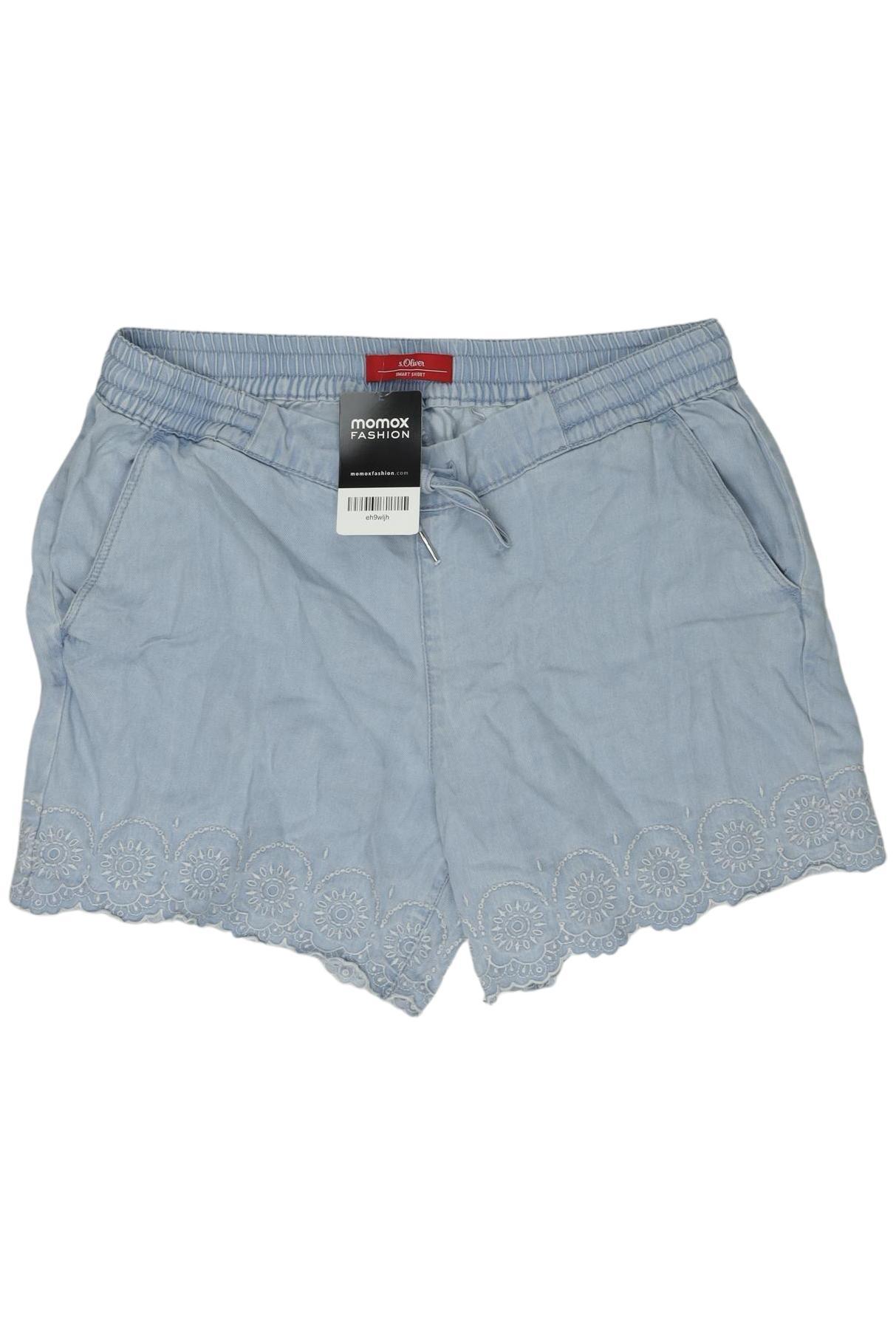 

s.Oliver Damen Shorts, hellblau, Gr. 38